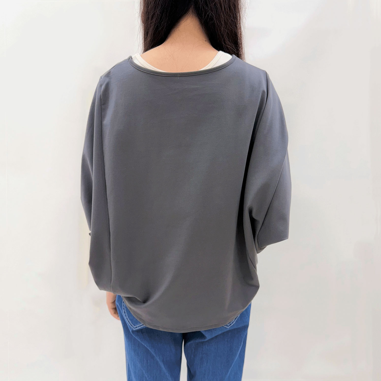 ドルマンスリーブカットソー - 画像3