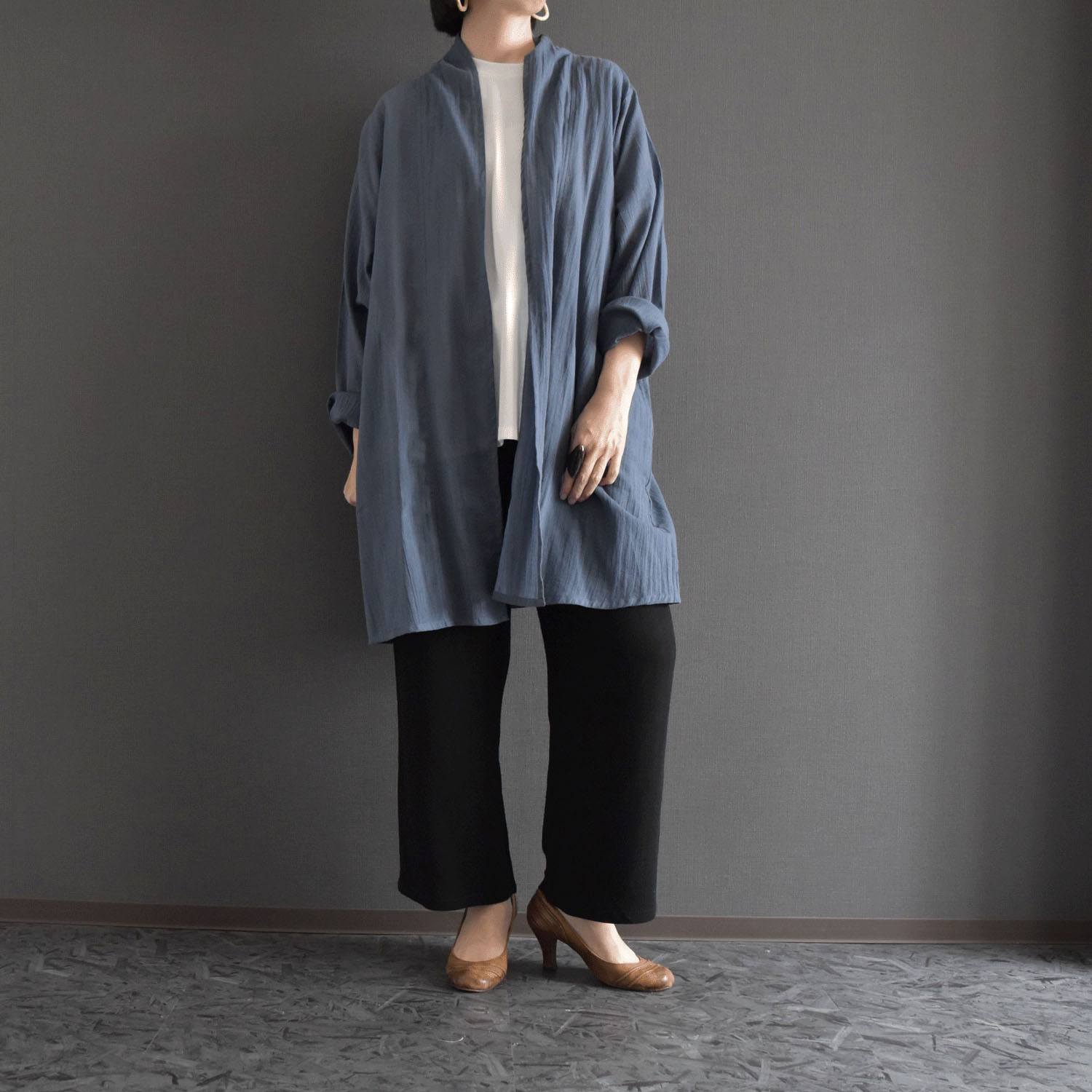 【ETONET限定】ケトレード サールー墨染カーディガン - 画像3