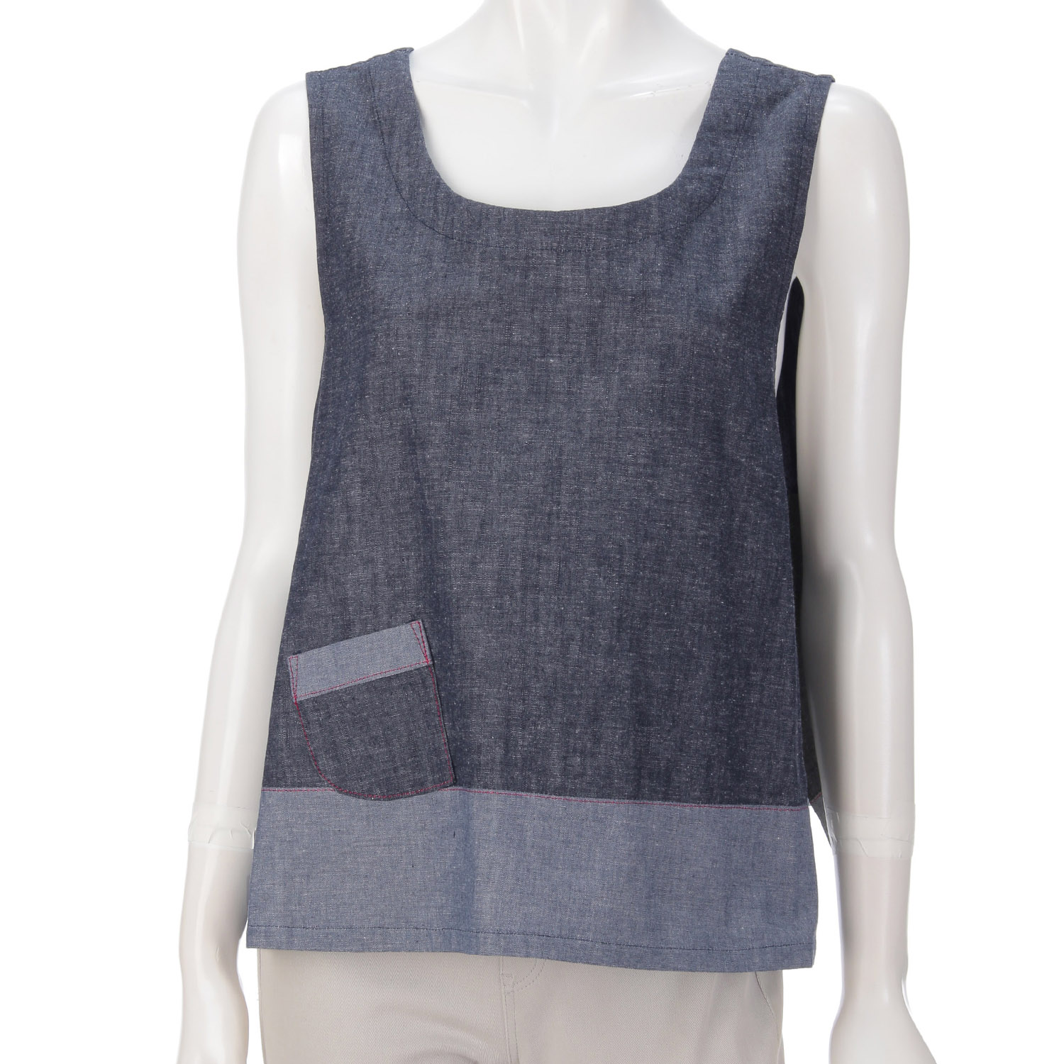 アトリエ雅 無地配色ベスト - 画像6