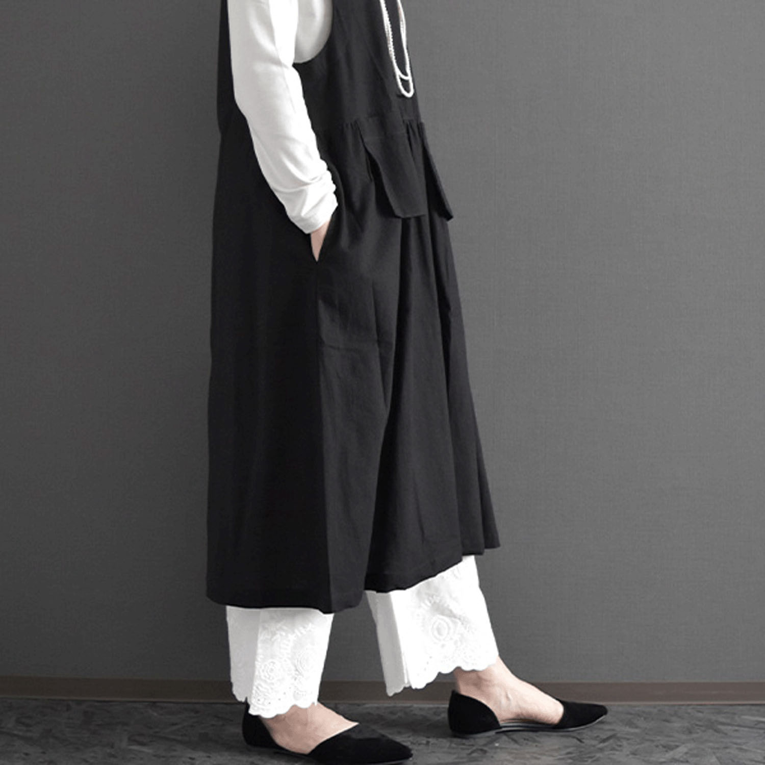 ケトレード 裾レースぺチパンツ - 画像3