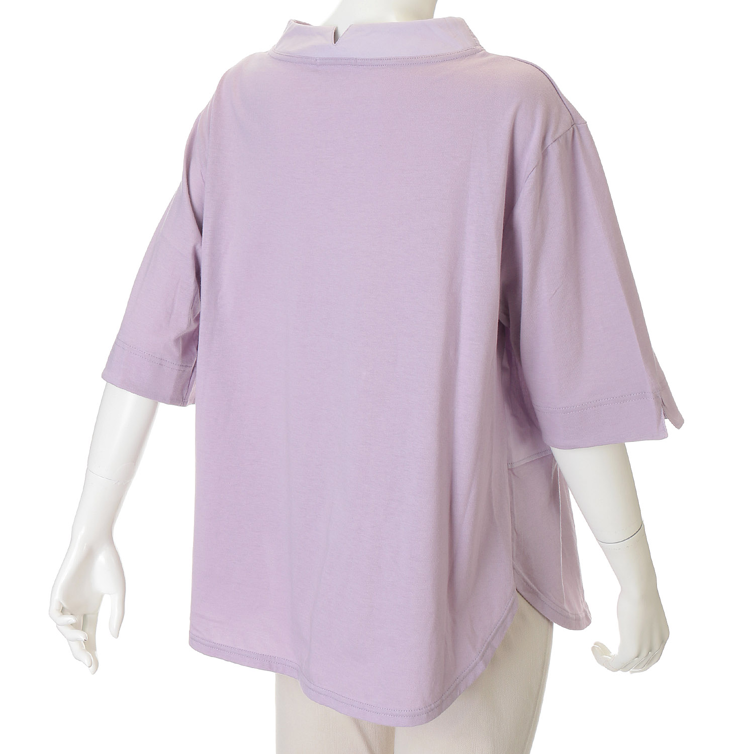 アトリエ雅 無地切替プルオーバー - 画像4