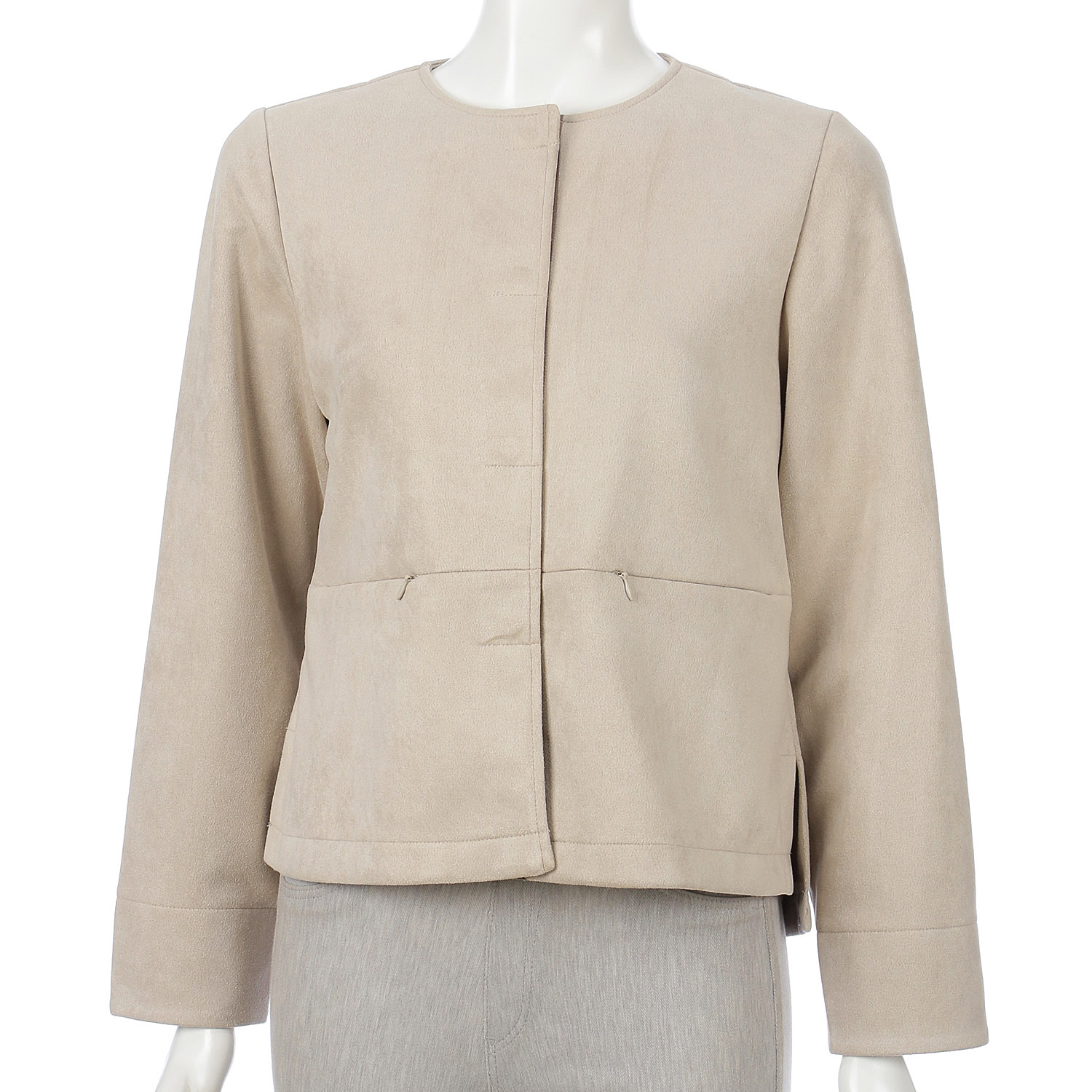 ストレッチスエードジャケット - 画像2