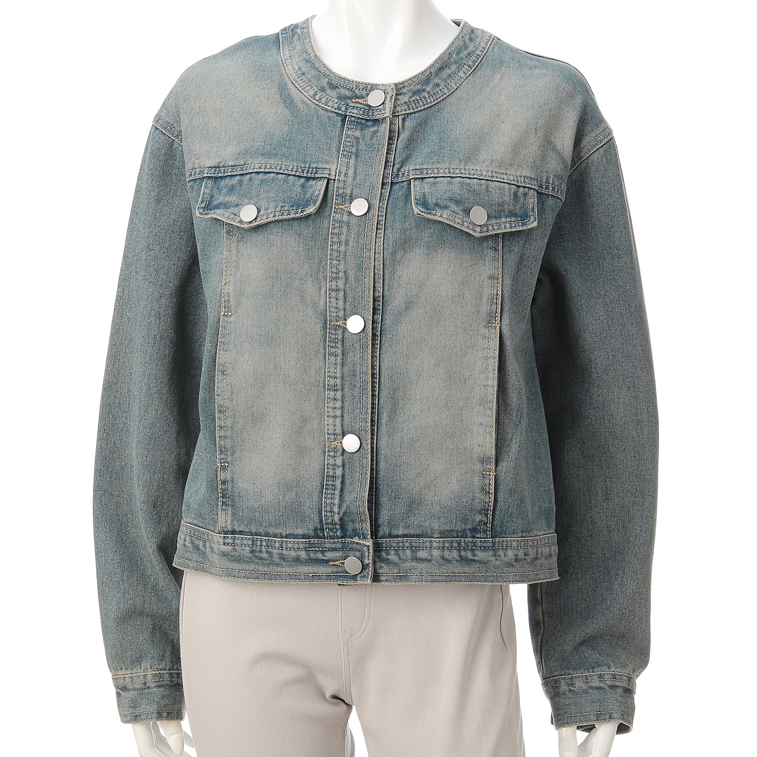 MAKITO ノーカラーBIGGジャン - 画像3