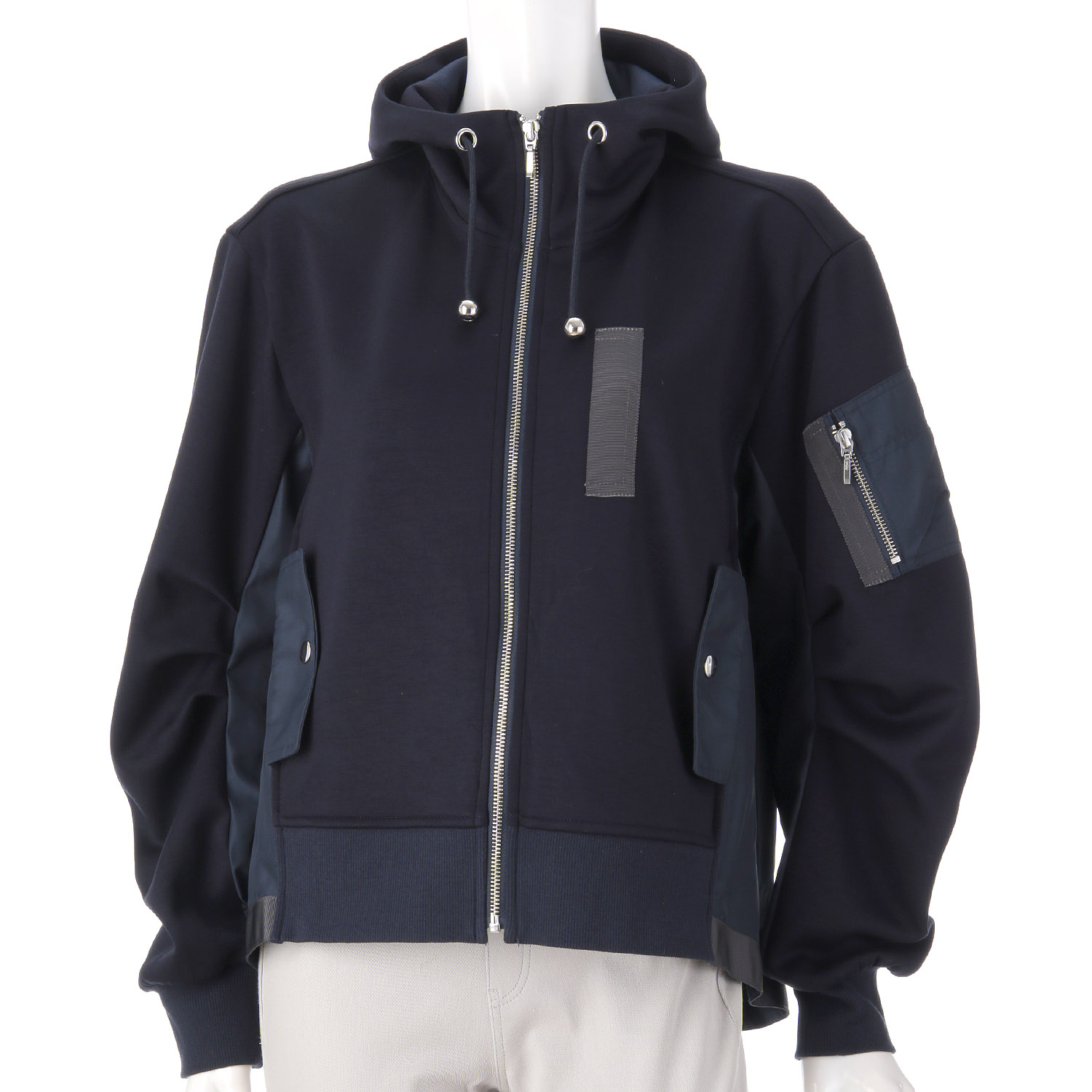 ダンボール配色フードジャケット - 画像8