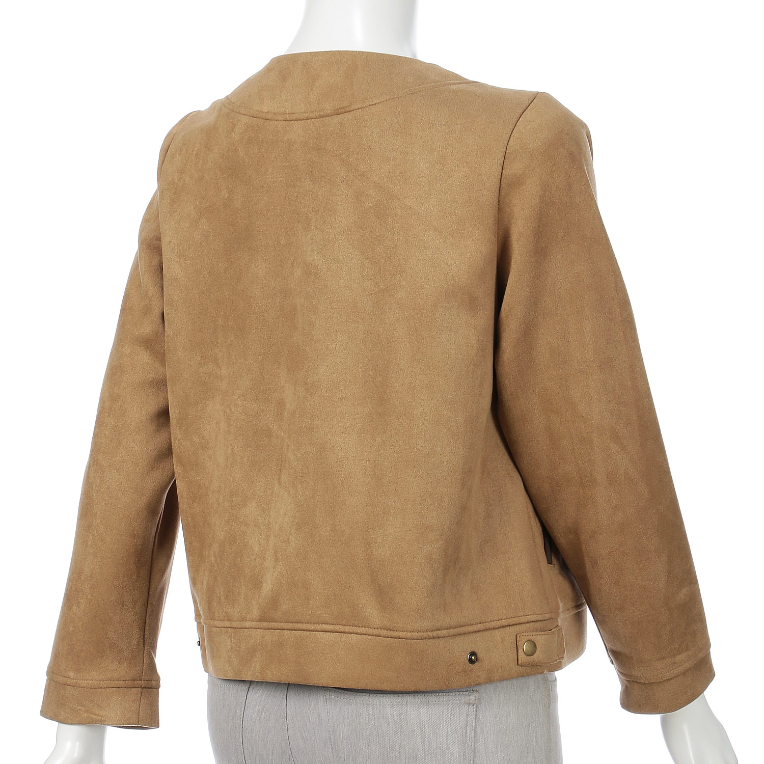 ストレッチスエードジャケット - 画像6