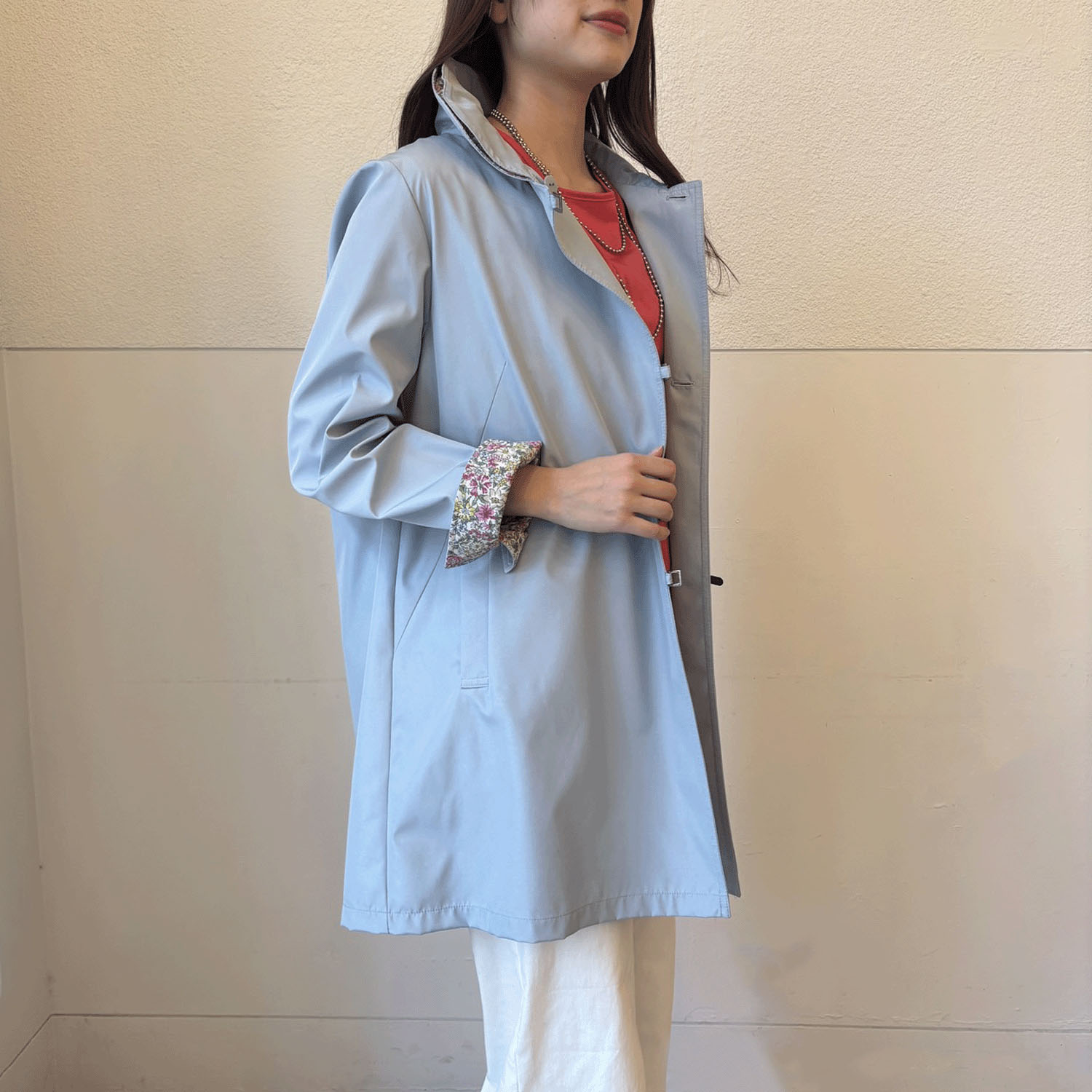 ボンディングライナー付コート - 画像2