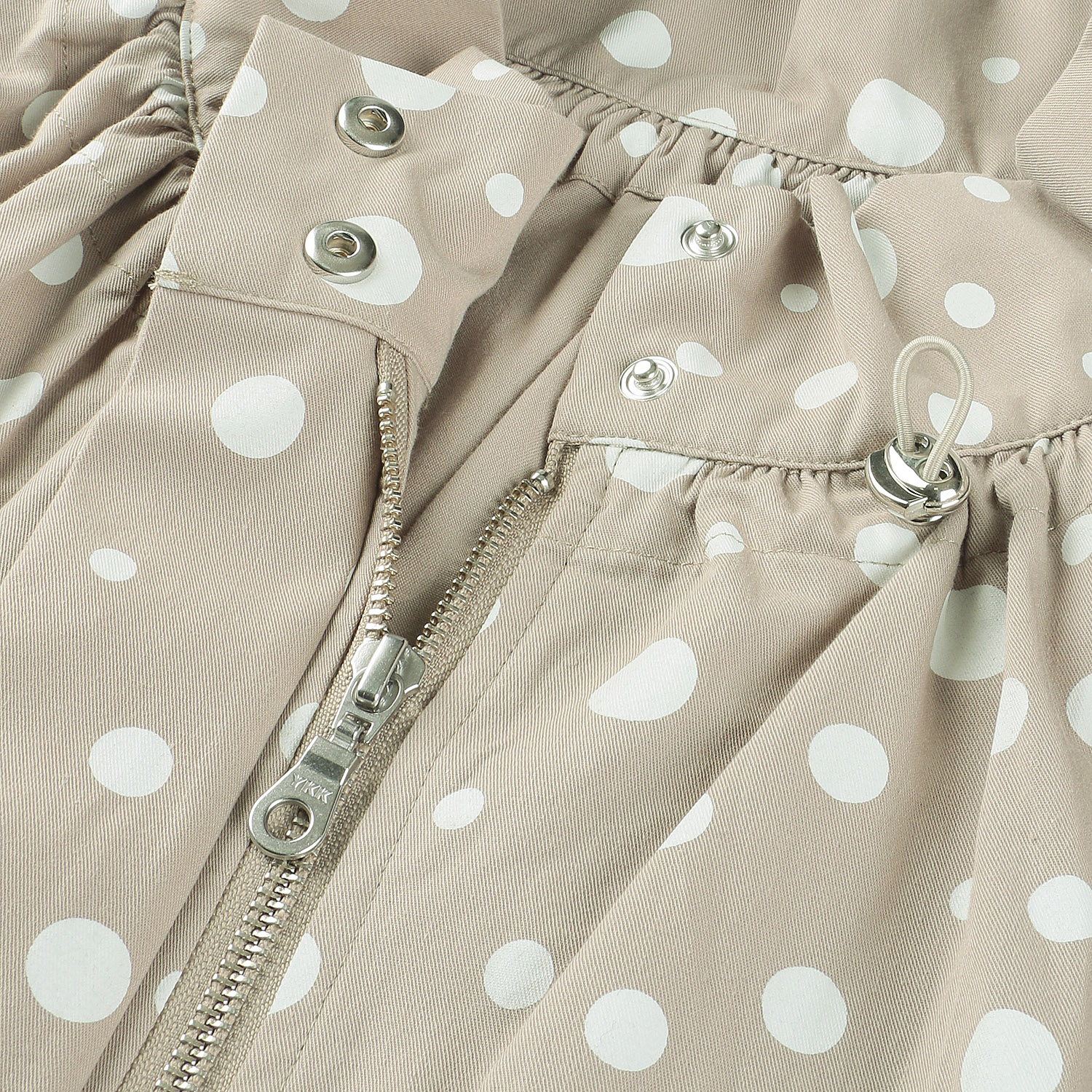 綿ツイル水玉プリントジャケット - 画像4