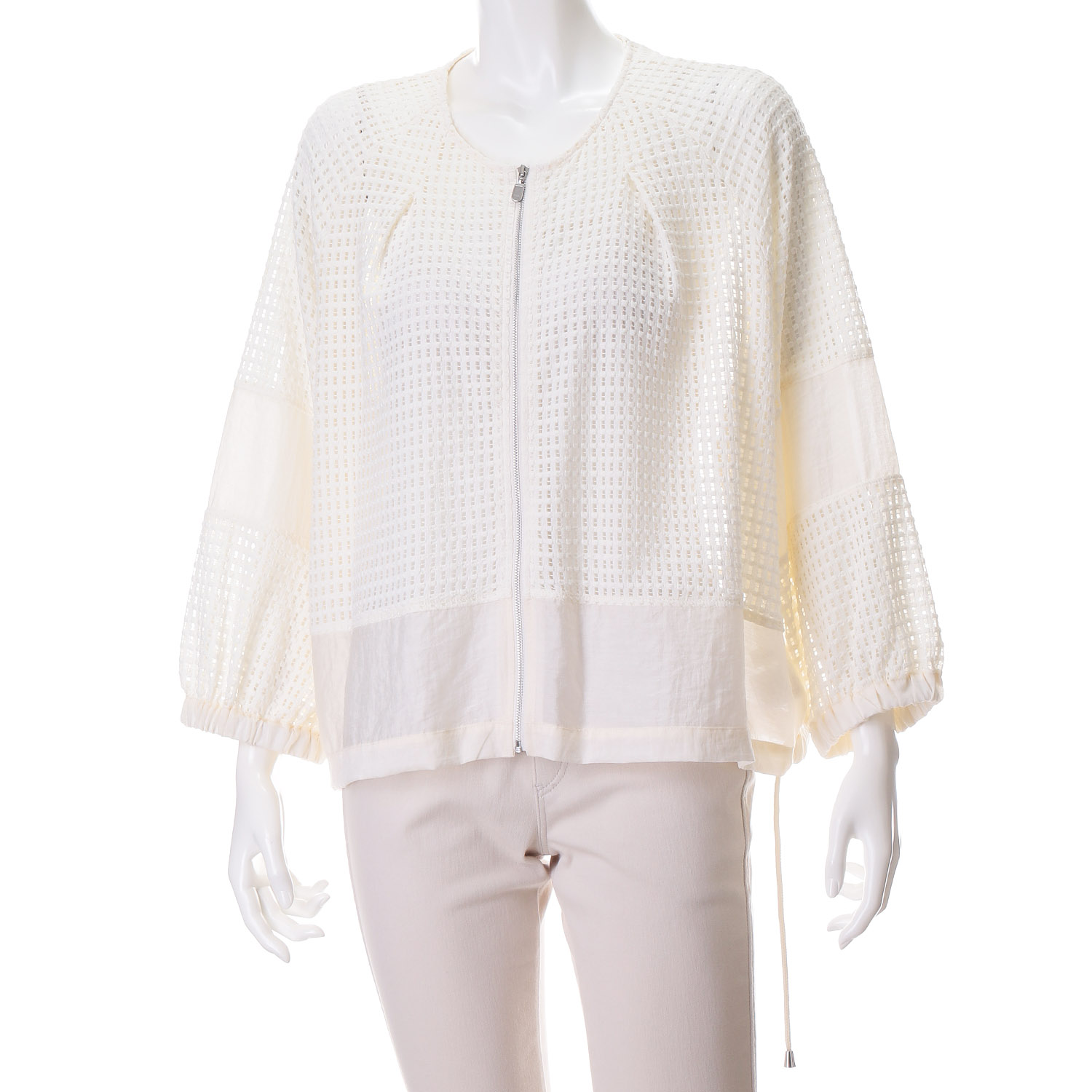 ネット切替ジップジャケット