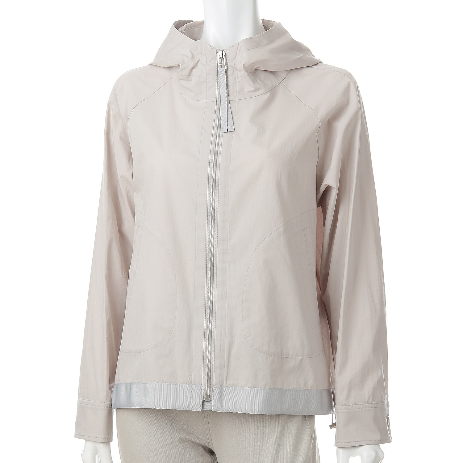 綿グログランジャケット - 画像2