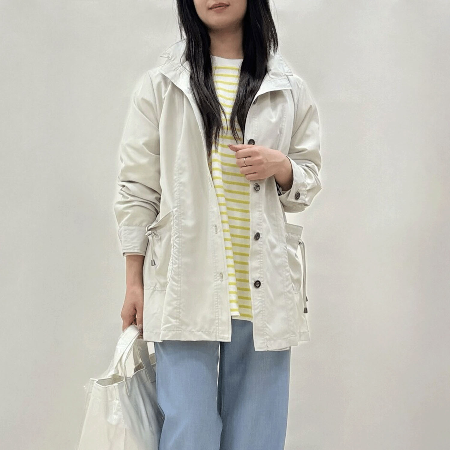 裏メッシュ花粉ガードジャケット