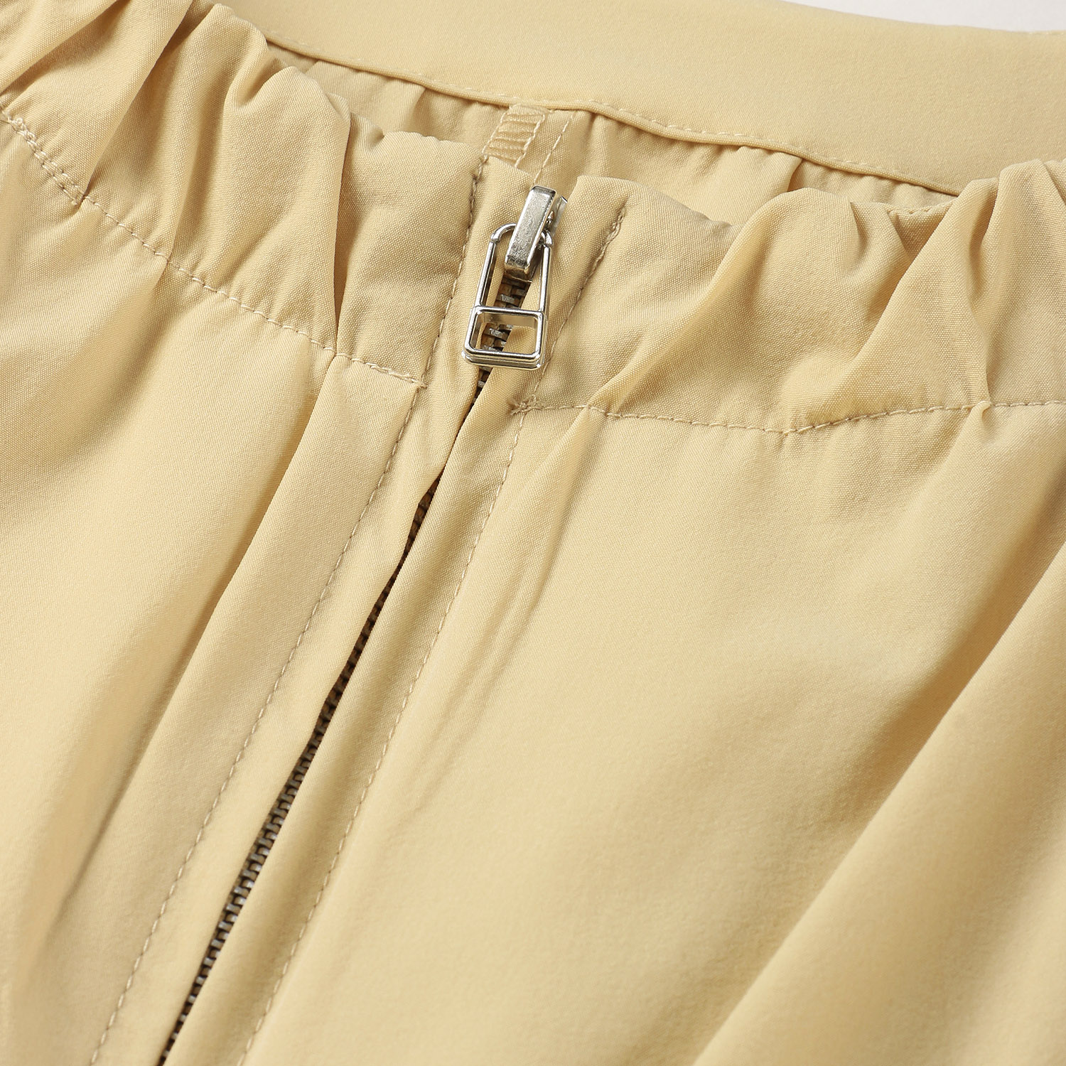 ナイロンストレッチ丸首ジャケット - 画像8