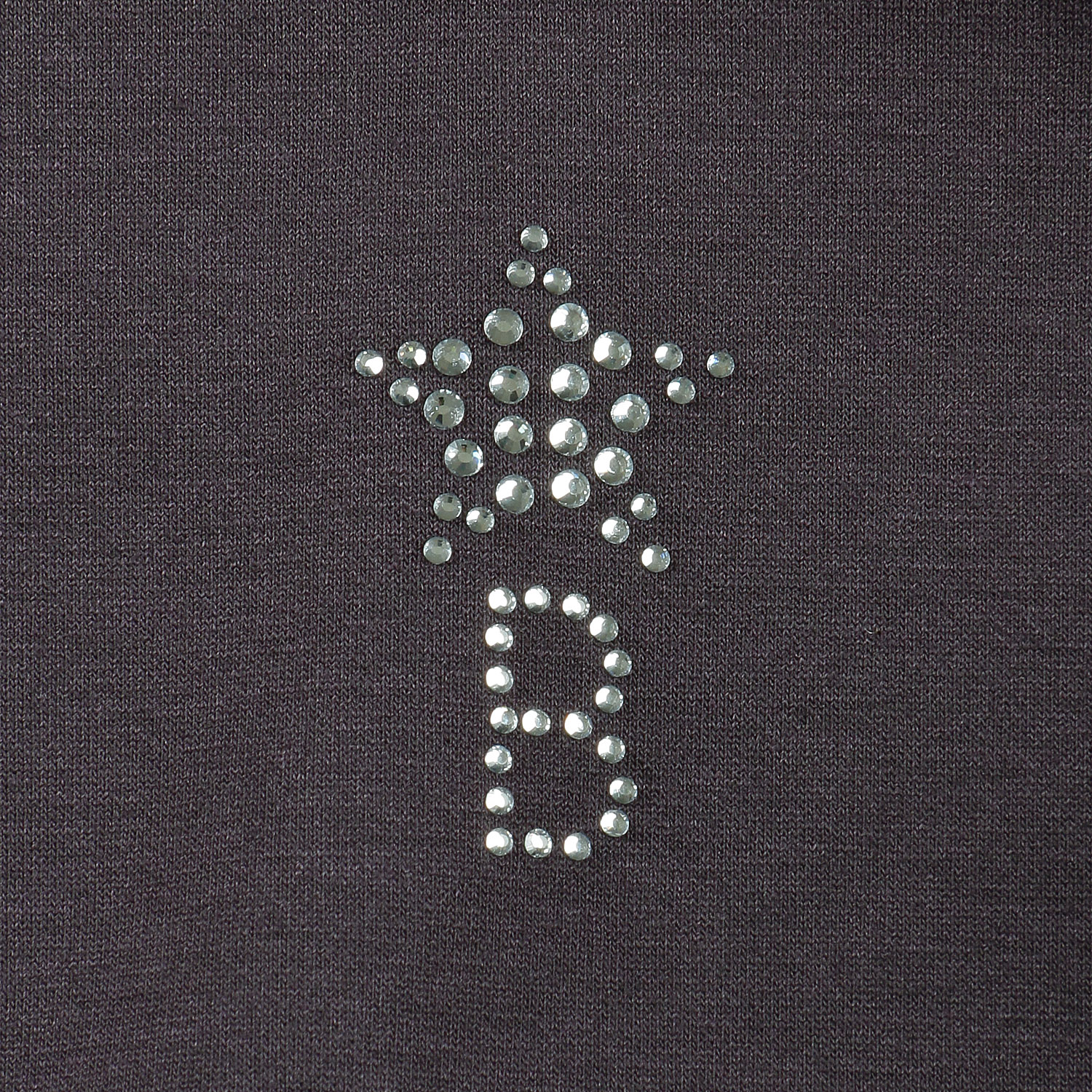 星モチーフデニム切替ジャケット - 画像3