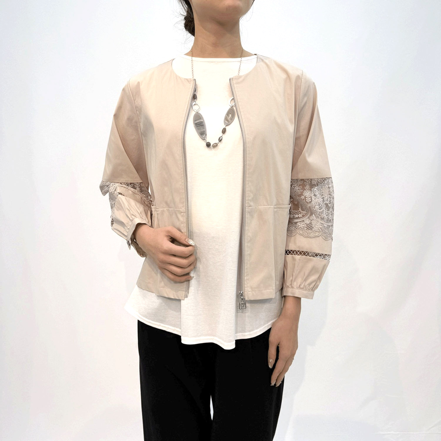 レース使いジャケット - 画像4