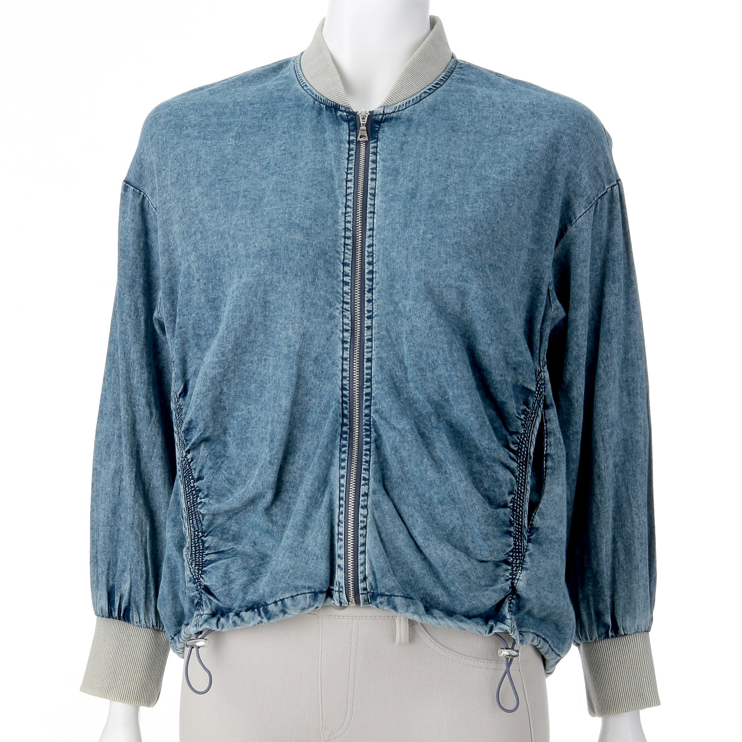 ウォッシュデニムジャケット - 画像2