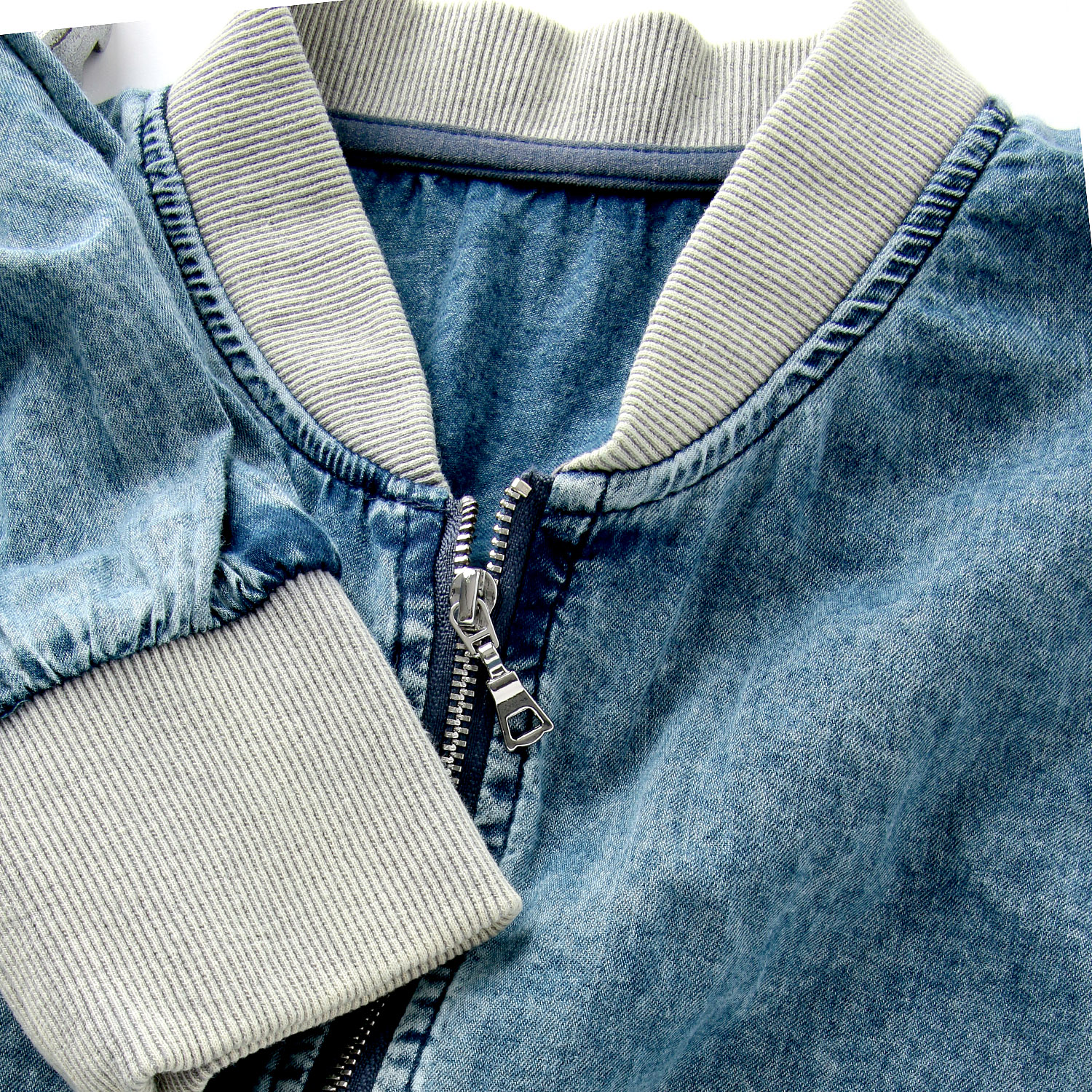 ウォッシュデニムジャケット - 画像5