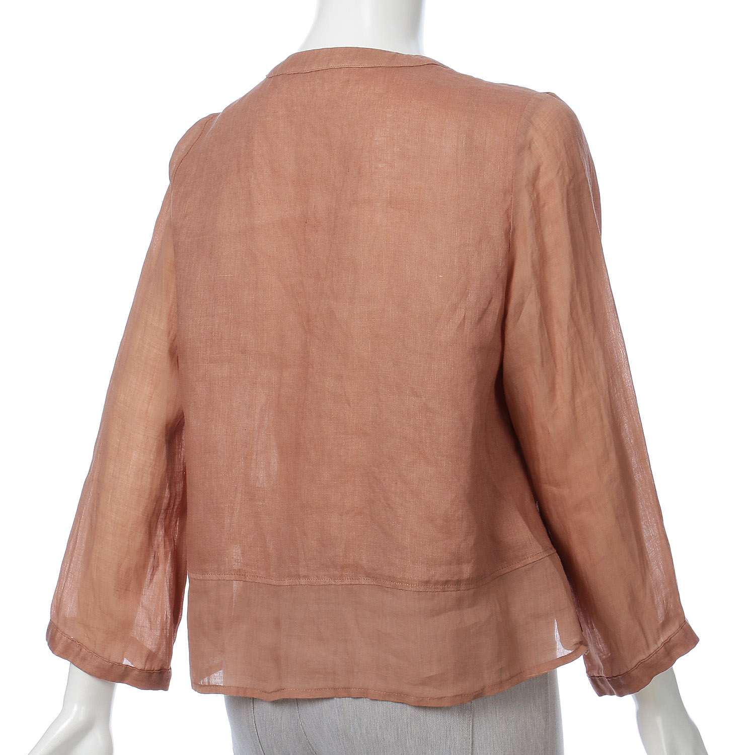 麻切替ジャケット - 画像4