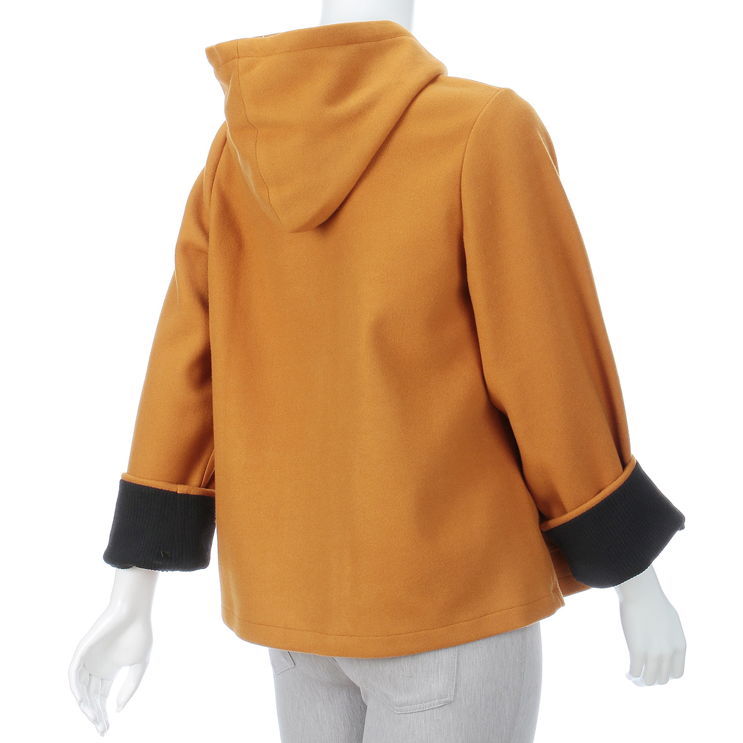 ウール調フェルトジャケット - 画像9