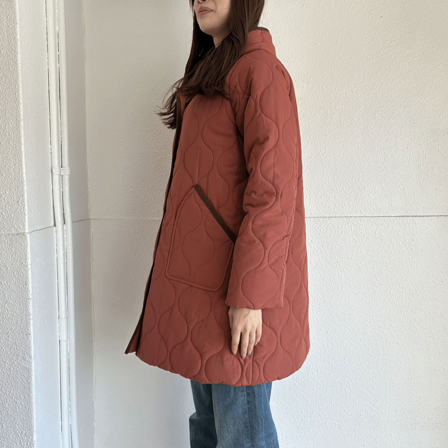 中綿キルトコート - 画像2