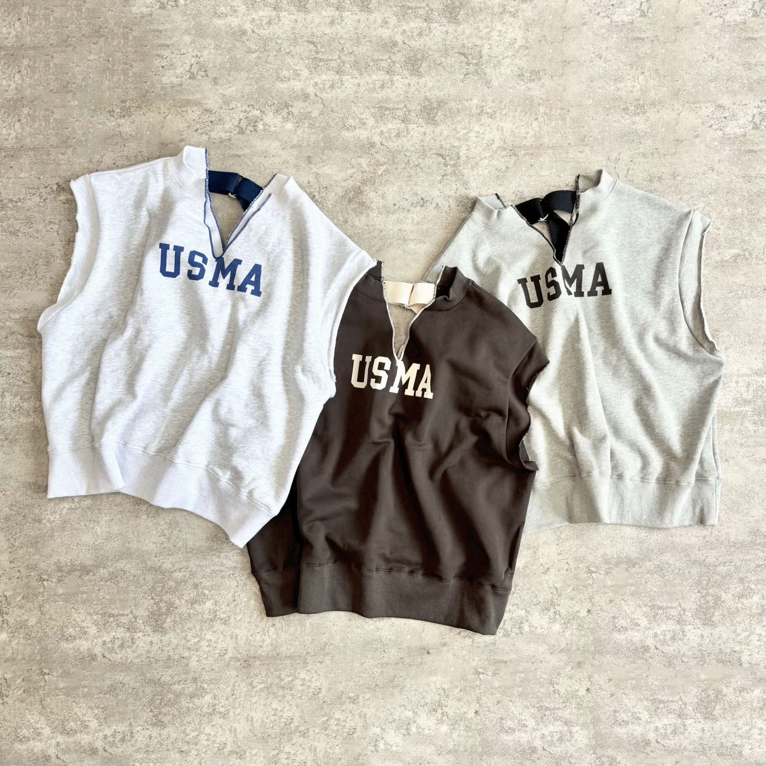 【Insta Live】alee 裏毛スウェットベスト - 画像2