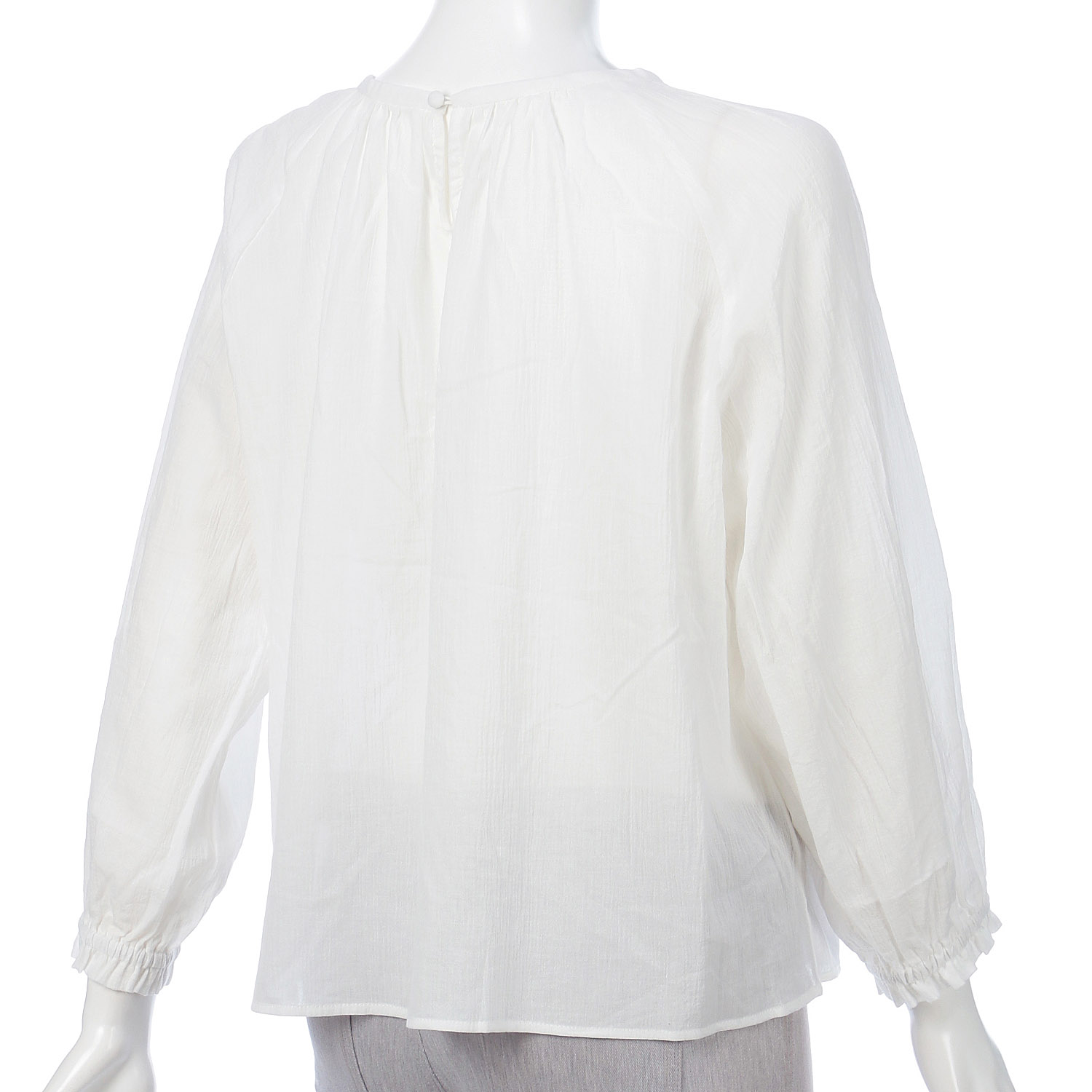 【Insta Live】le ciel コットンシフォンブラウス - 画像7