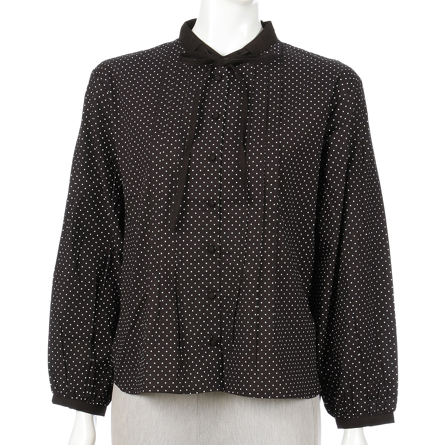 【Insta Live】le ciel ドットプリントブラウス - 画像13