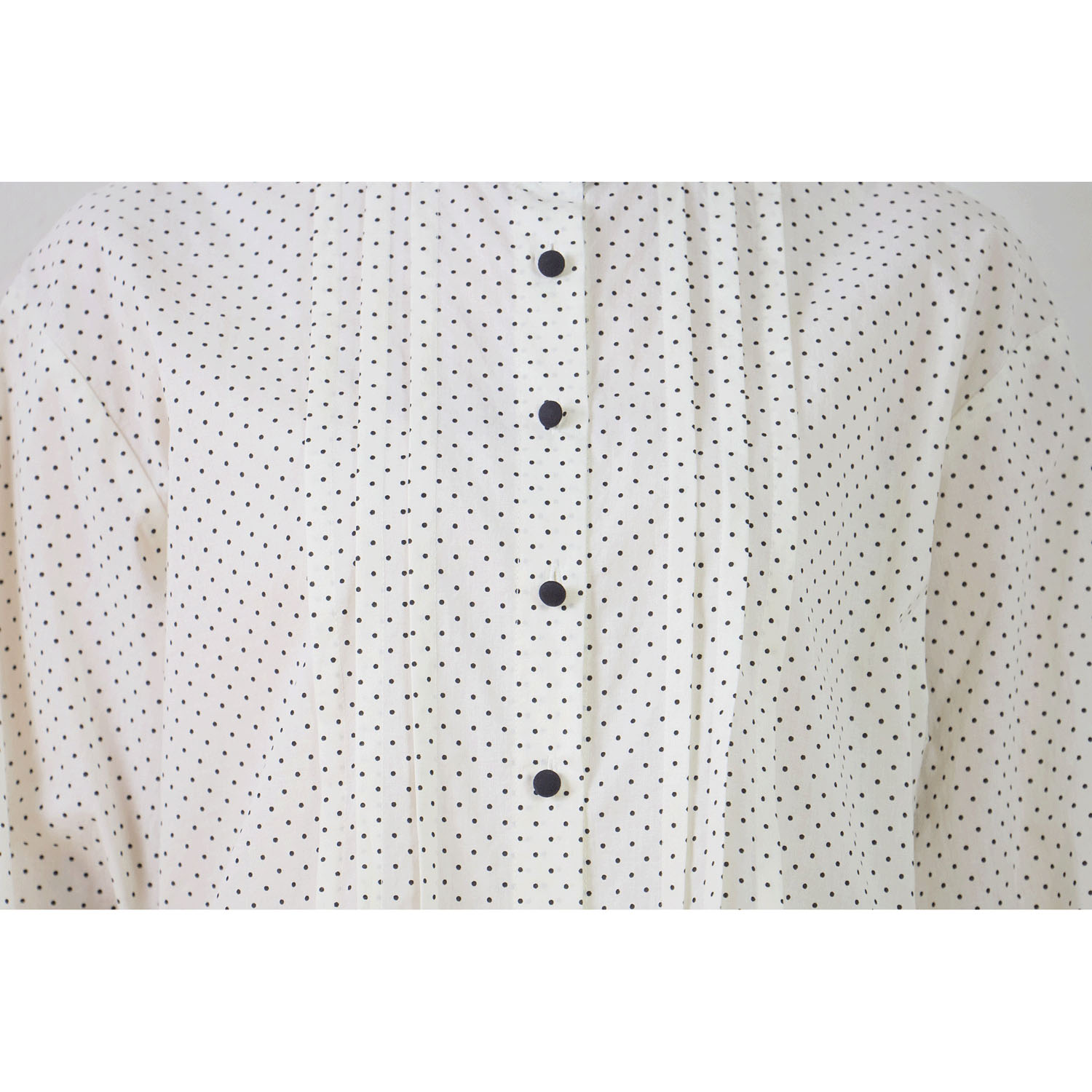 【Insta Live】le ciel ドットプリントブラウス - 画像8