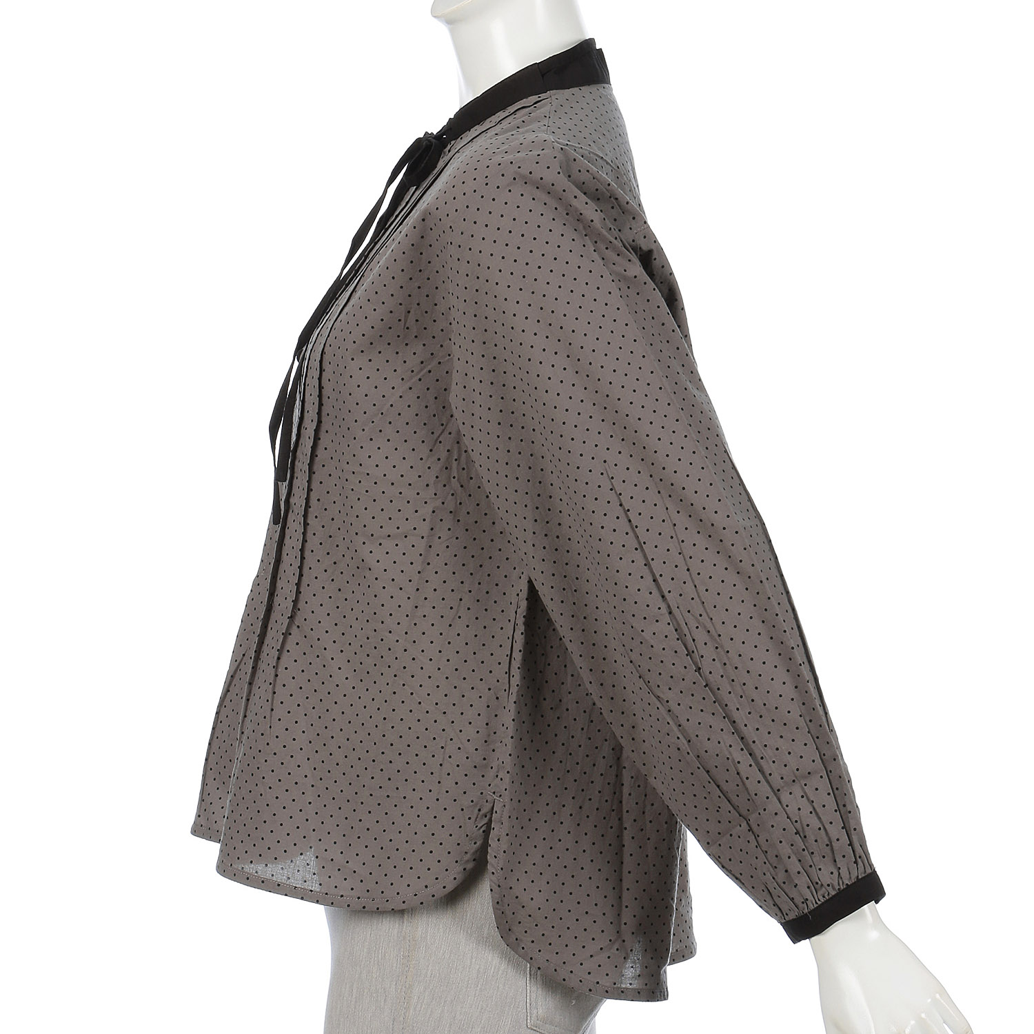 【Insta Live】le ciel ドットプリントブラウス - 画像10