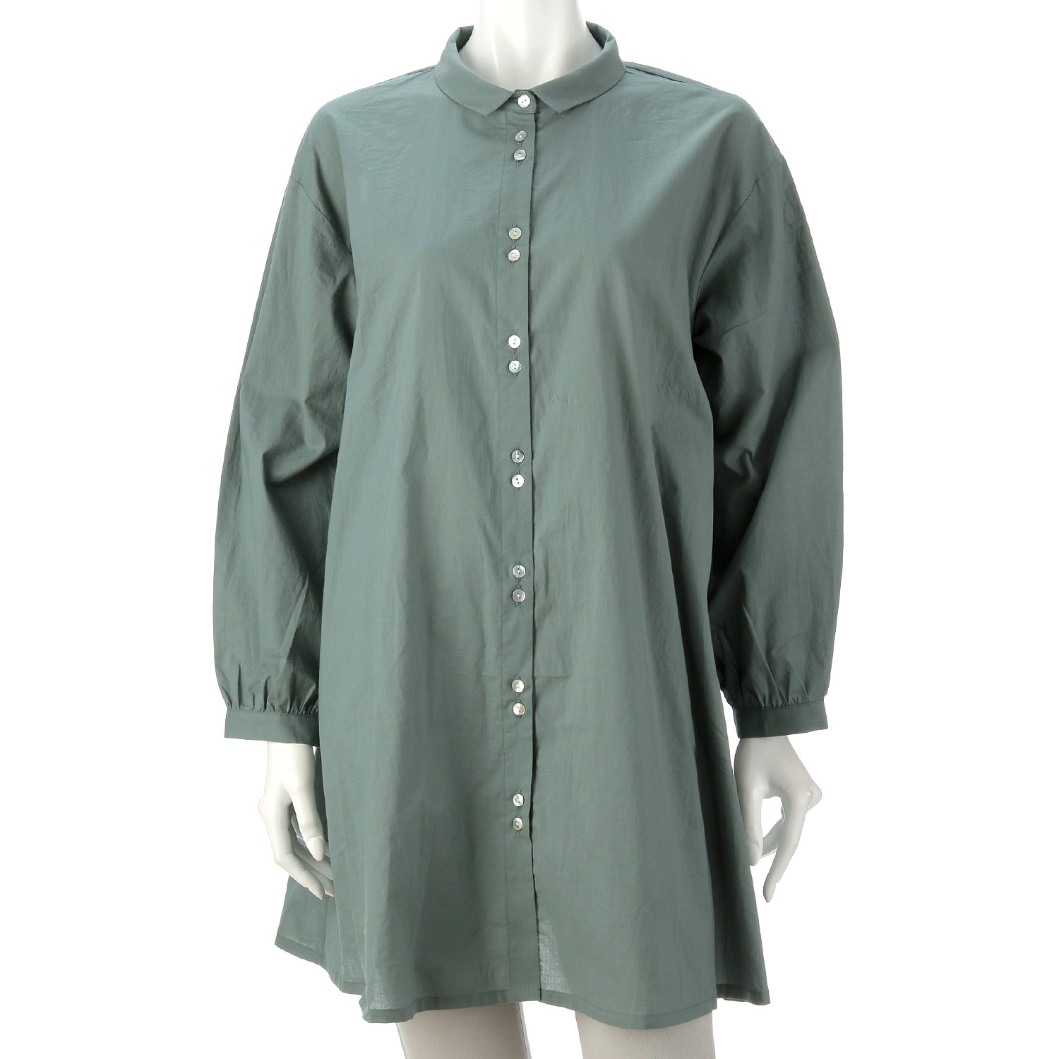 le ciel  コットンローンチュニックワンピース - 画像12