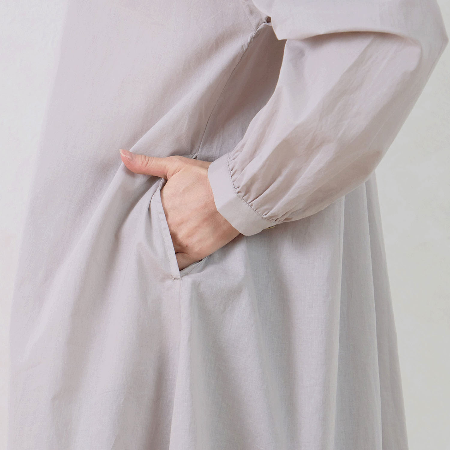 le ciel  コットンローンチュニックワンピース - 画像7