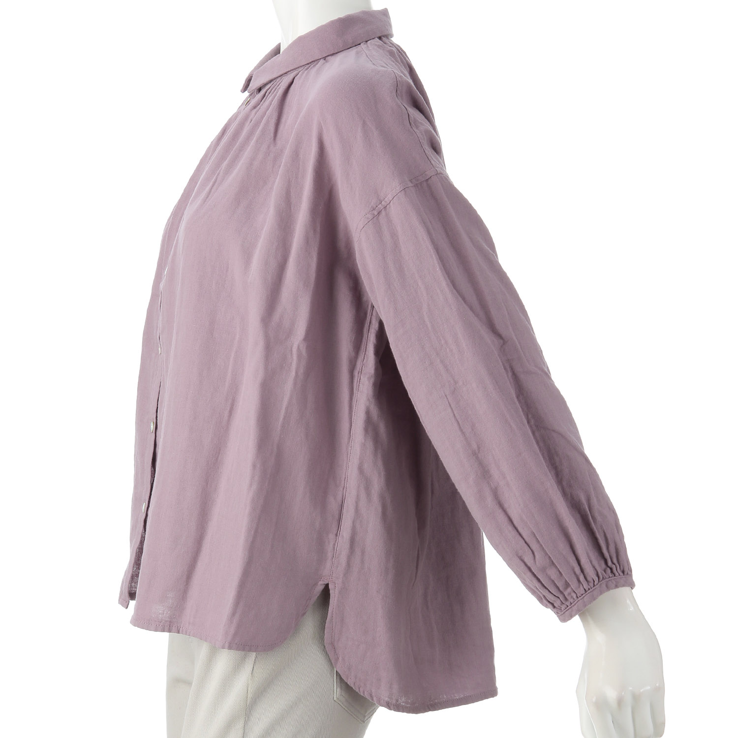 le ciel コットンガーゼブラウス - 画像12