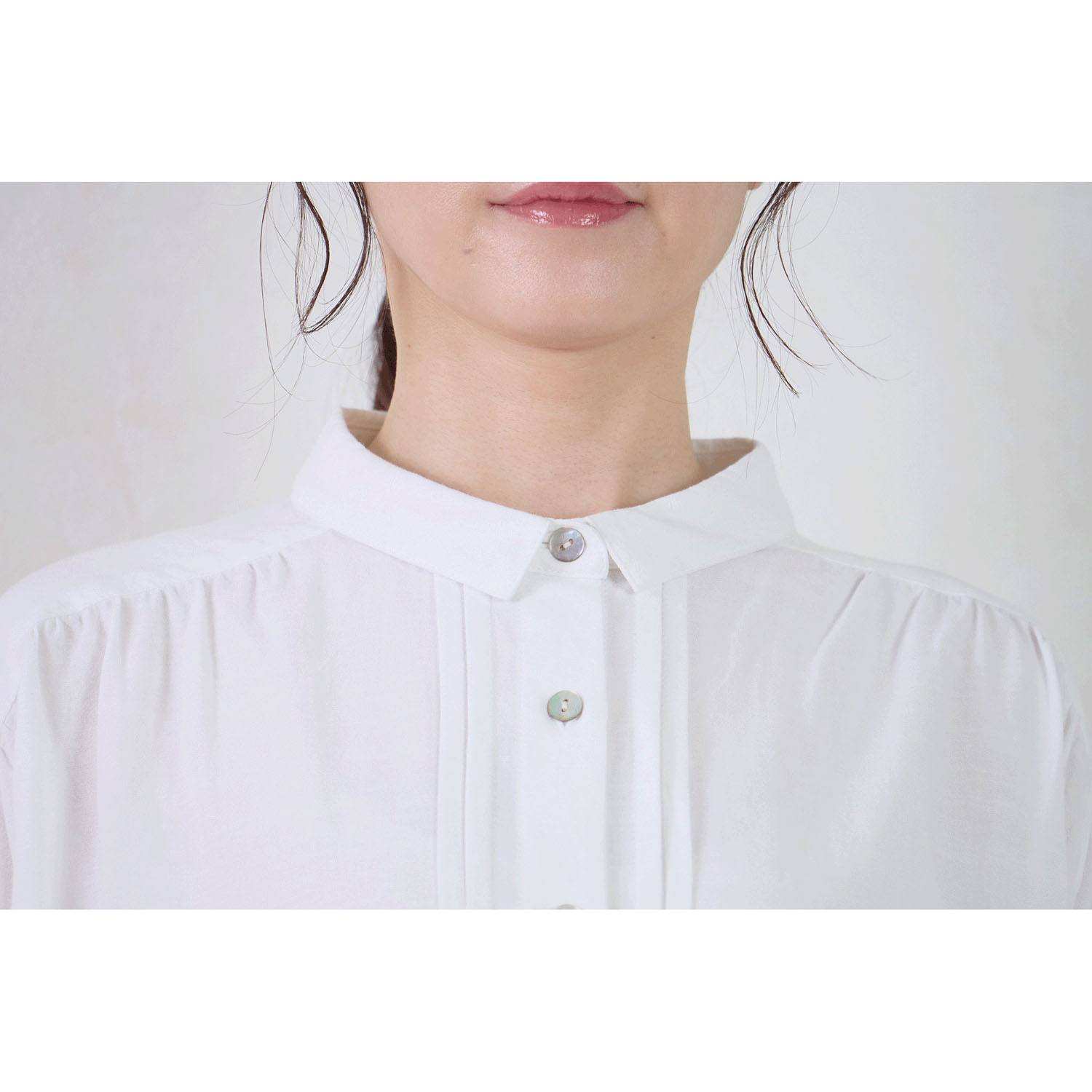 le ciel de demain コットンローンブラウス - 画像6