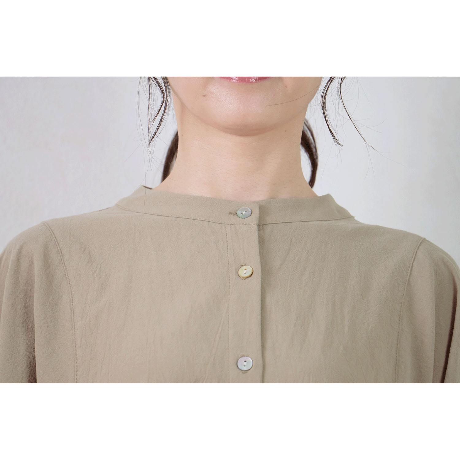 le ciel de demain コットンローンチュニックワンピース - 画像9