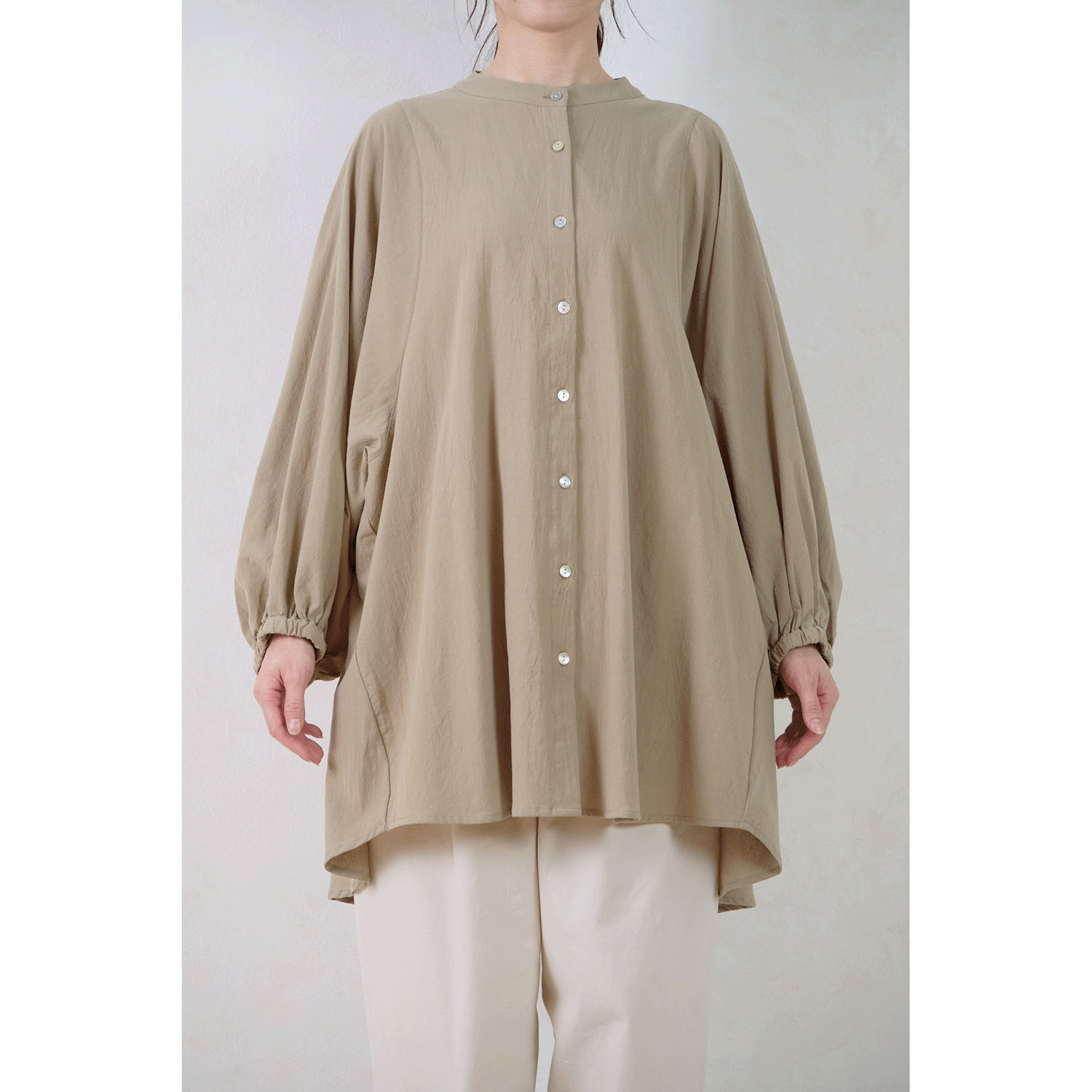 le ciel de demain コットンローンチュニックワンピース - 画像1