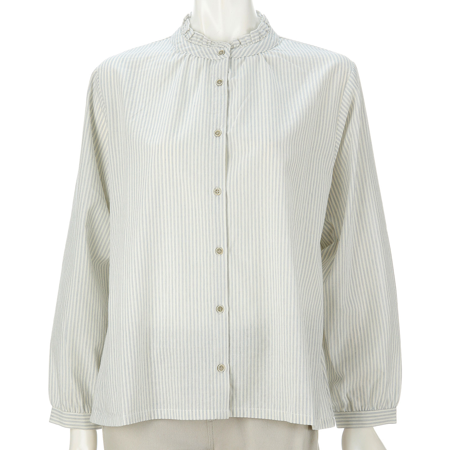 le ciel de demain コットンストライプチュニック - 画像3