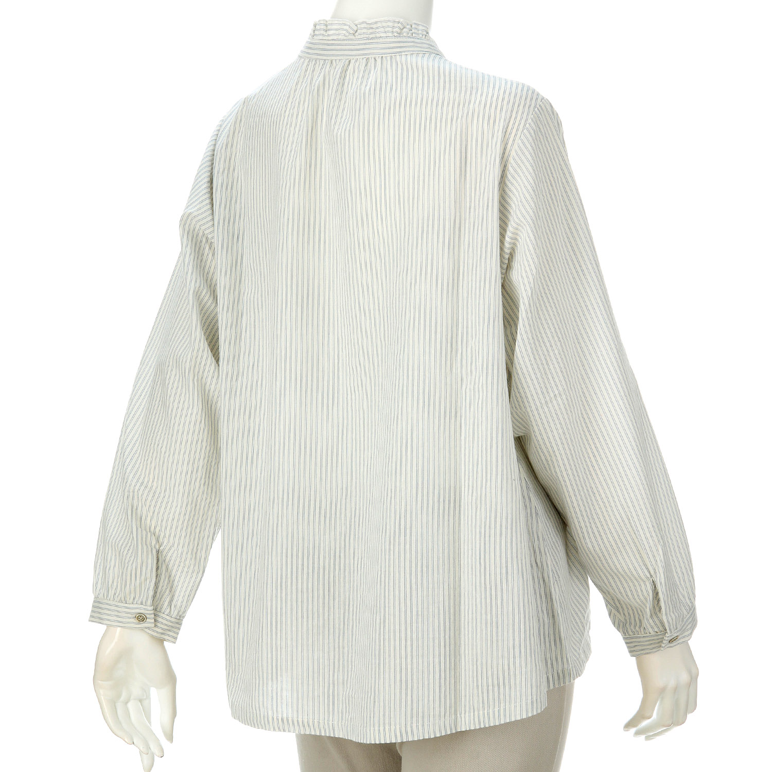 le ciel de demain コットンストライプチュニック - 画像4