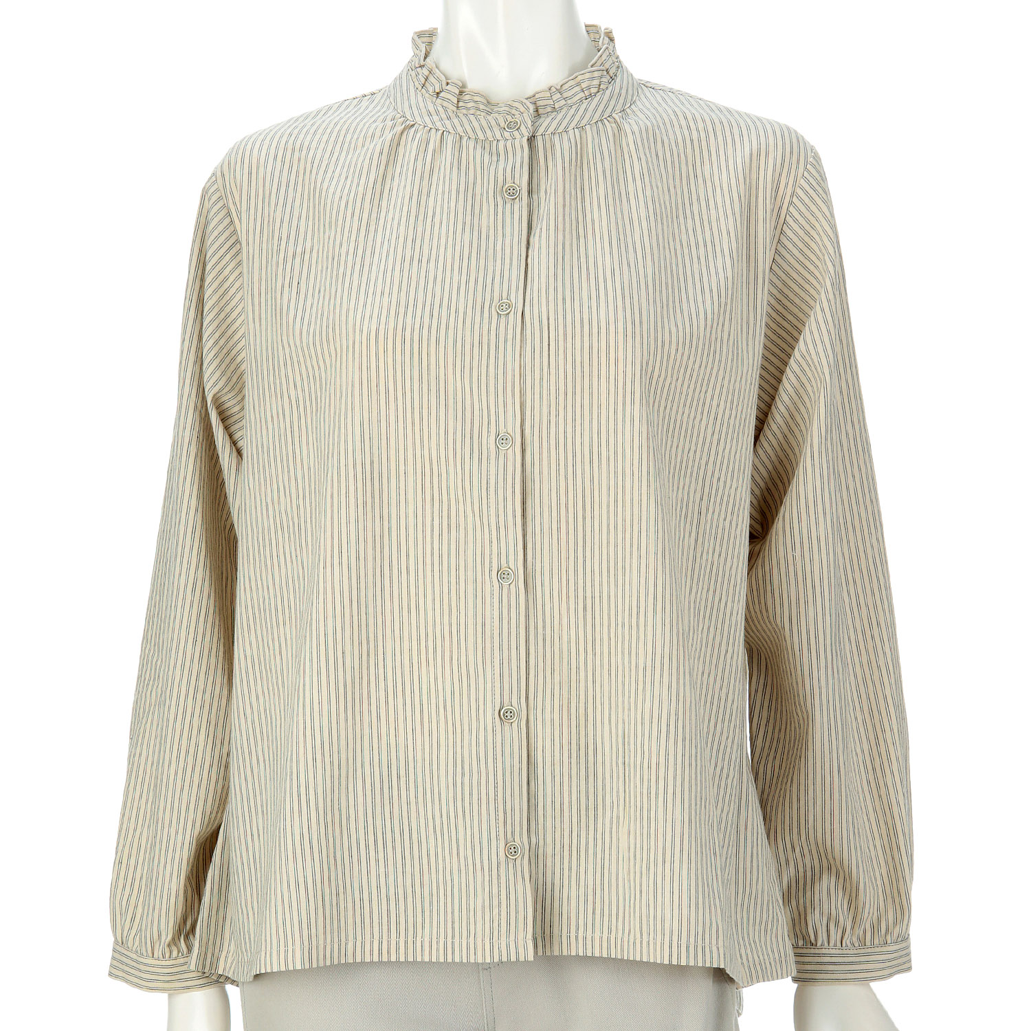 le ciel de demain コットンストライプチュニック - 画像6