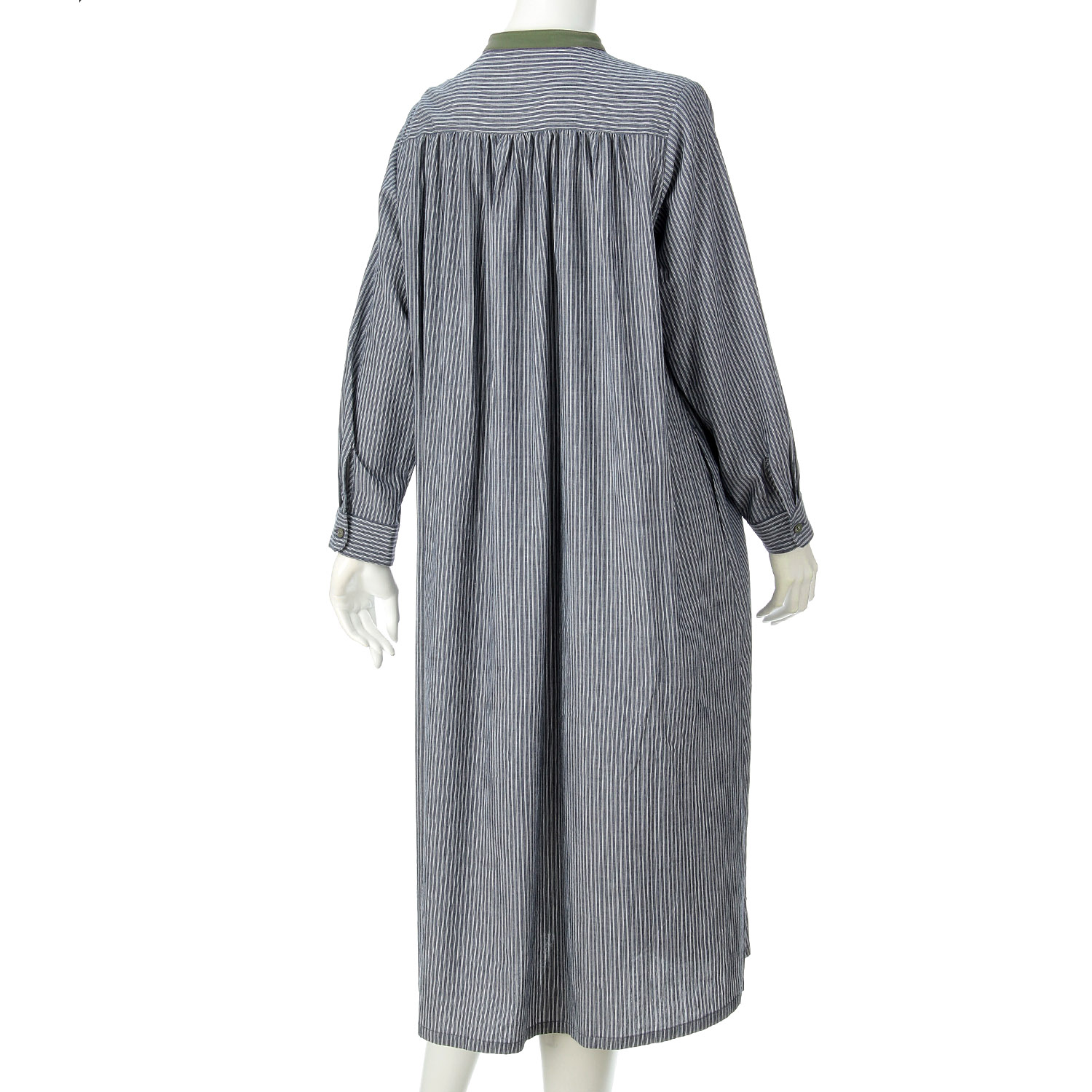 le ciel de demain コットンストライプワンピース - 画像10