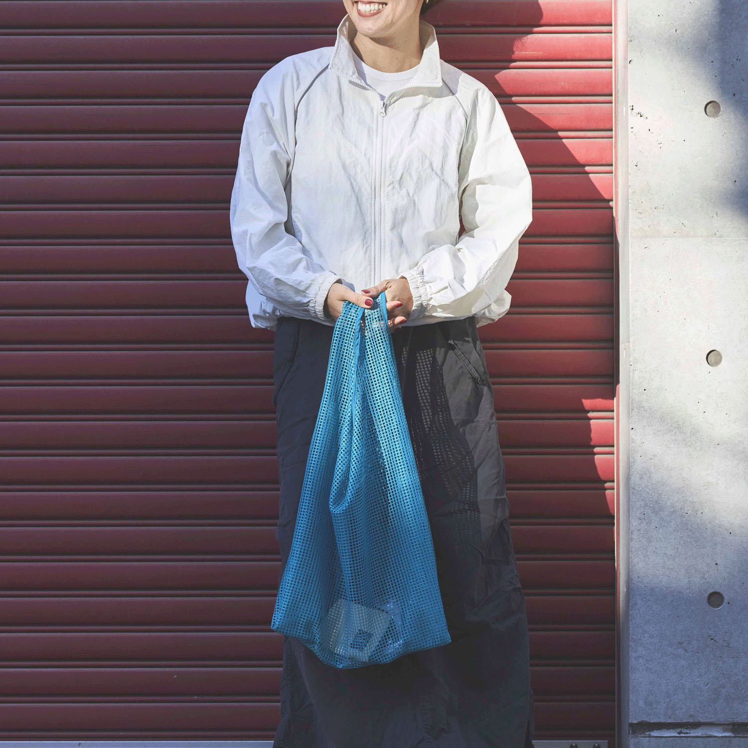 OMCC SHOPPING BAG SQUARE MESH Mサイズ