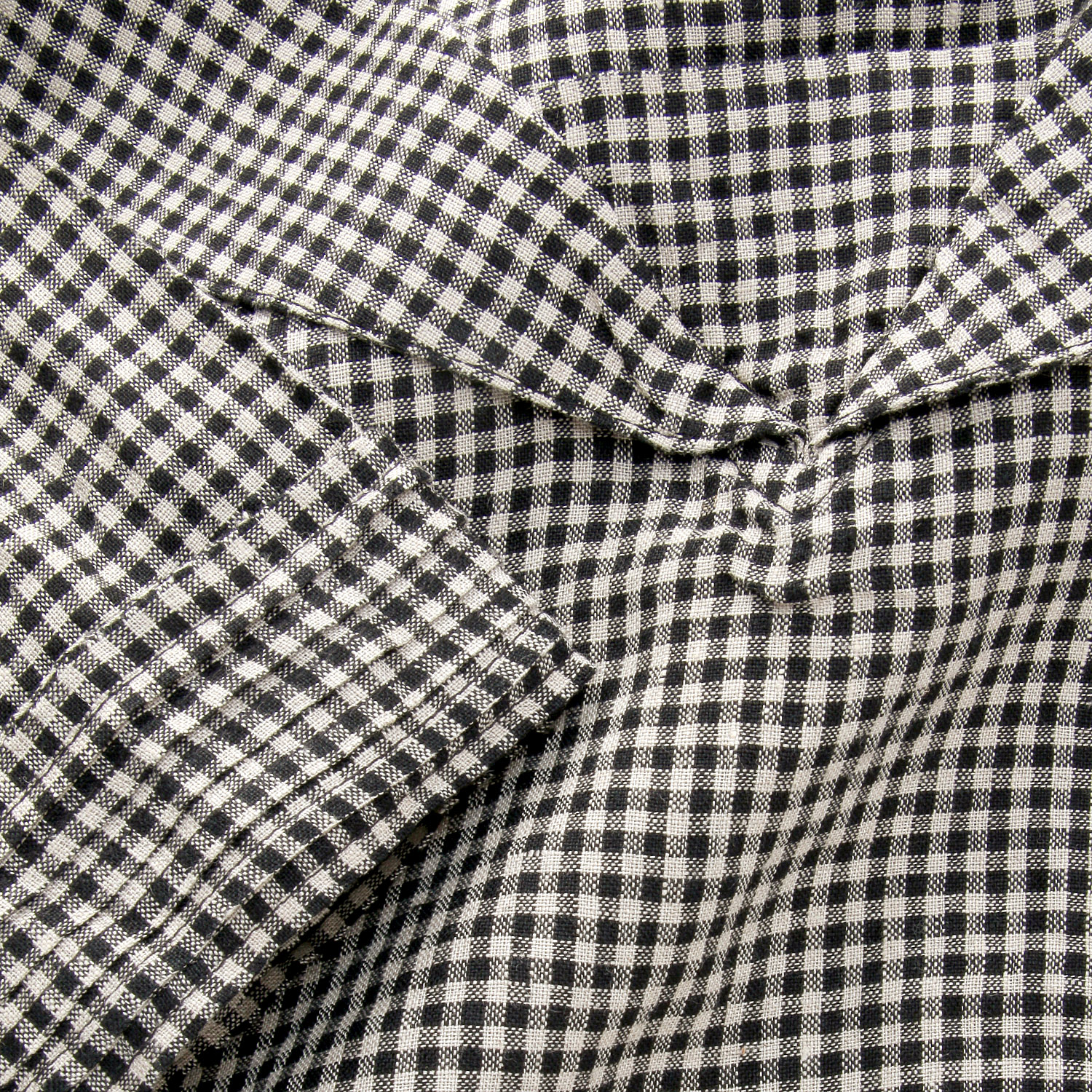 ubasoku 大衿・折返し袖ピンタック加工セーラー衿長袖ブラウス - 画像7