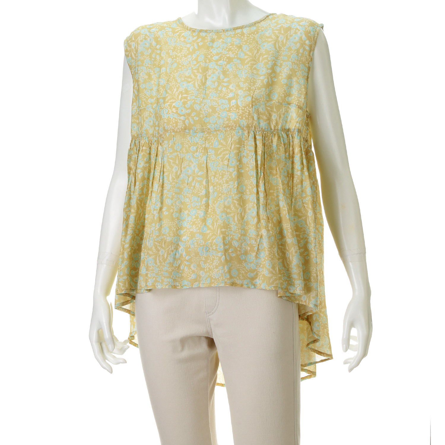 【Insta Live】Fanaka 抜染小花オリジナルプリントフレアーキャミソール - 画像5