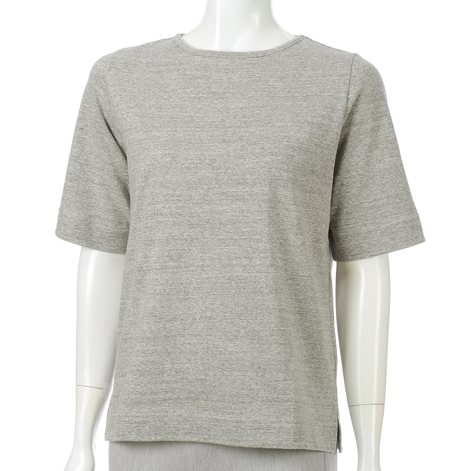 【ETONET限定】homeworking ボートネック5分袖プルオーバー - 画像3