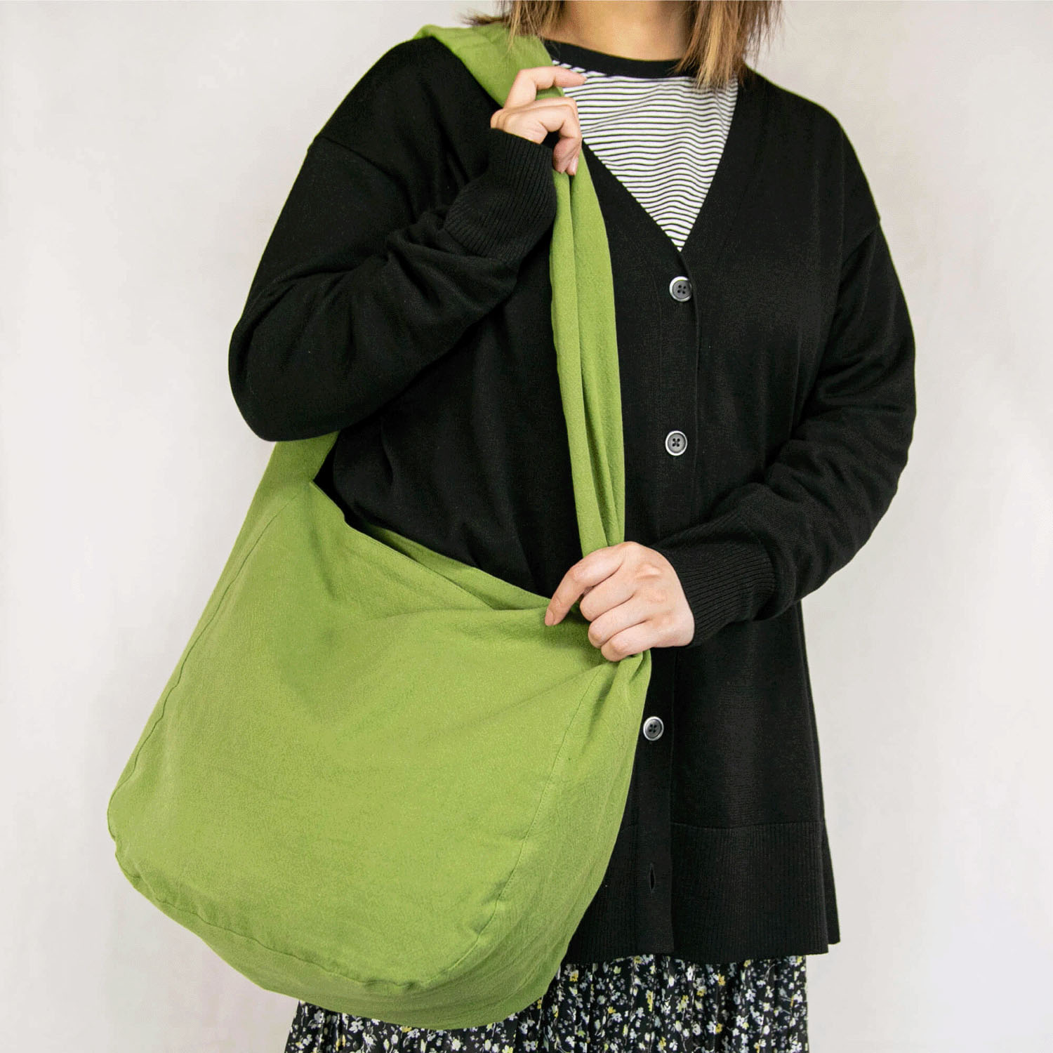 HUMMING BIRD ウォッシュドコットンショルダーバッグ - 画像1