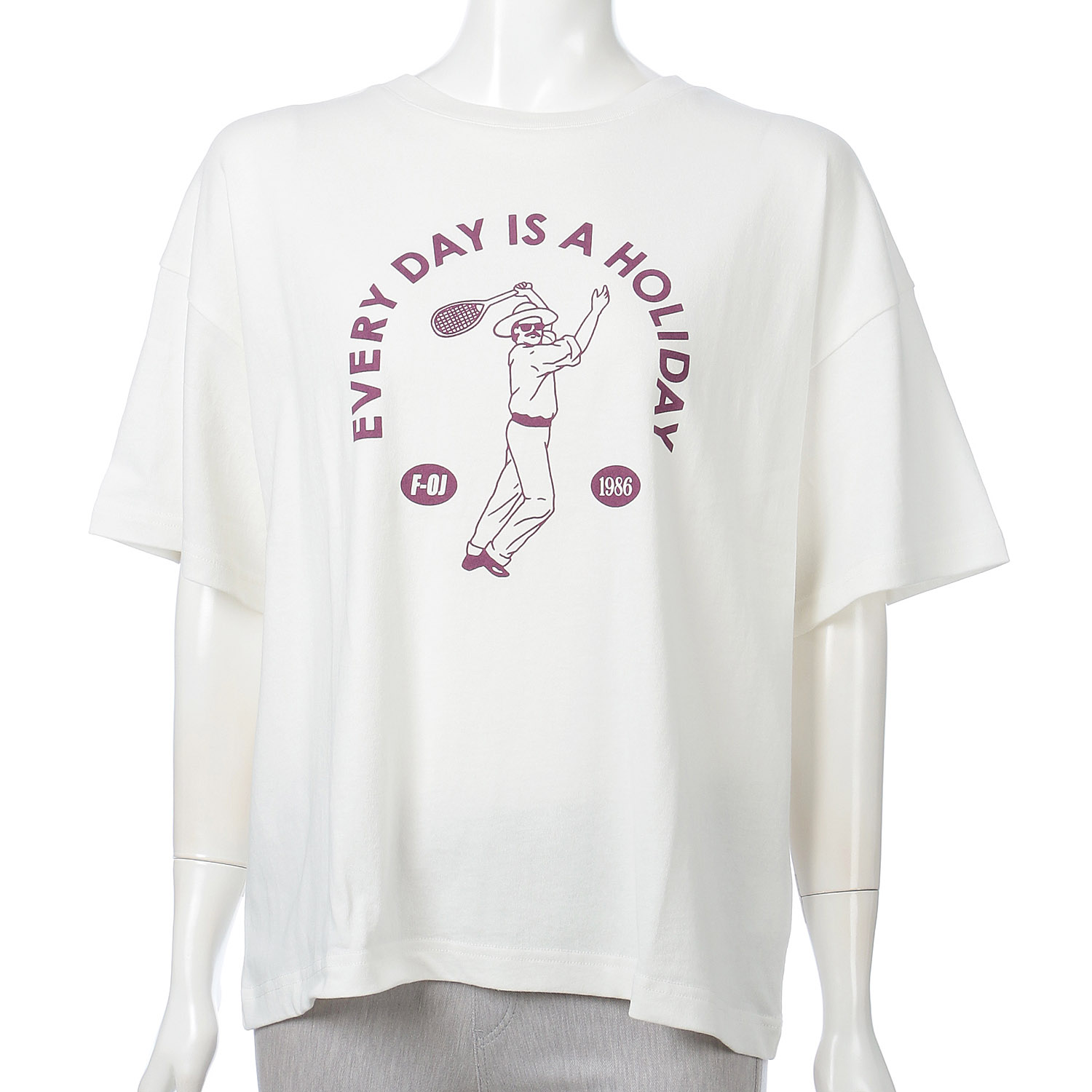 AUG 週休7日Tee - 画像6