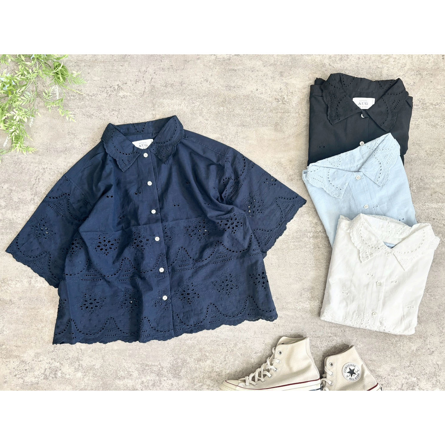 AUG レースブラウス - 画像2