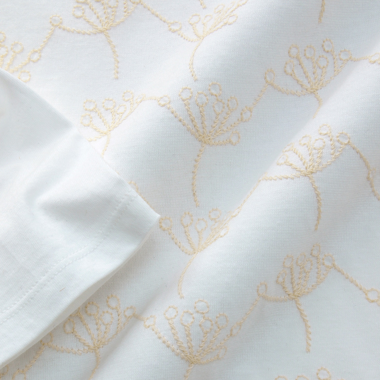 homeworking 30天竺刺繍ボートネックプルオーバー - 画像6