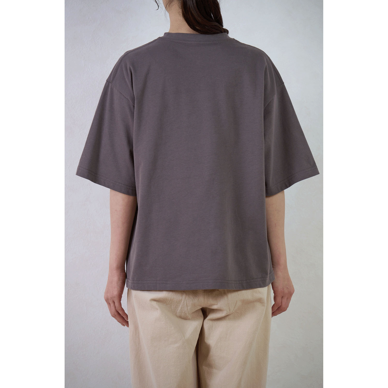 le ciel de demain ソフト天竺ロゴプリンTシャツ - 画像3