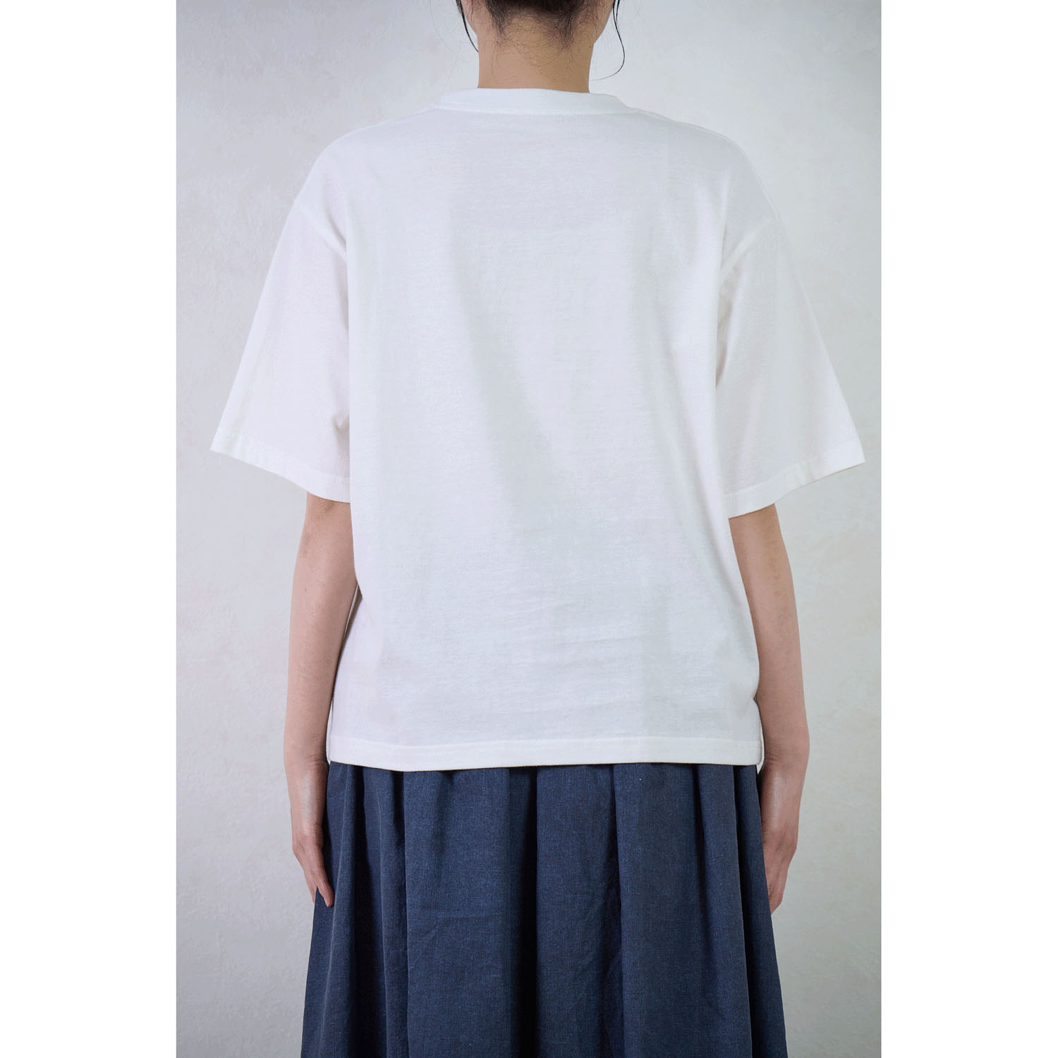 le ciel de demain ソフト天竺街並みイラストTシャツ - 画像2