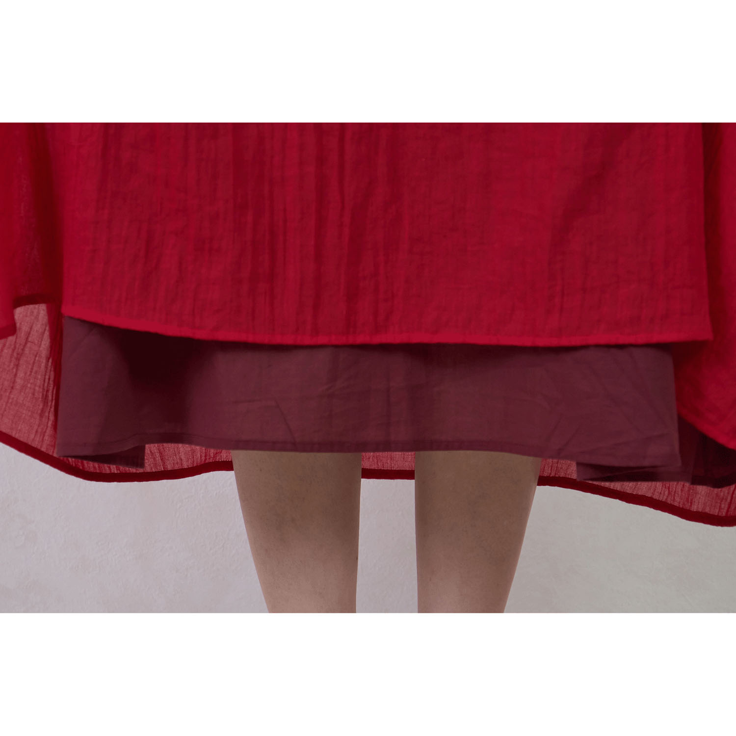 le ciel a tempsdoux 綿混ガーゼシャンブレ - 画像5