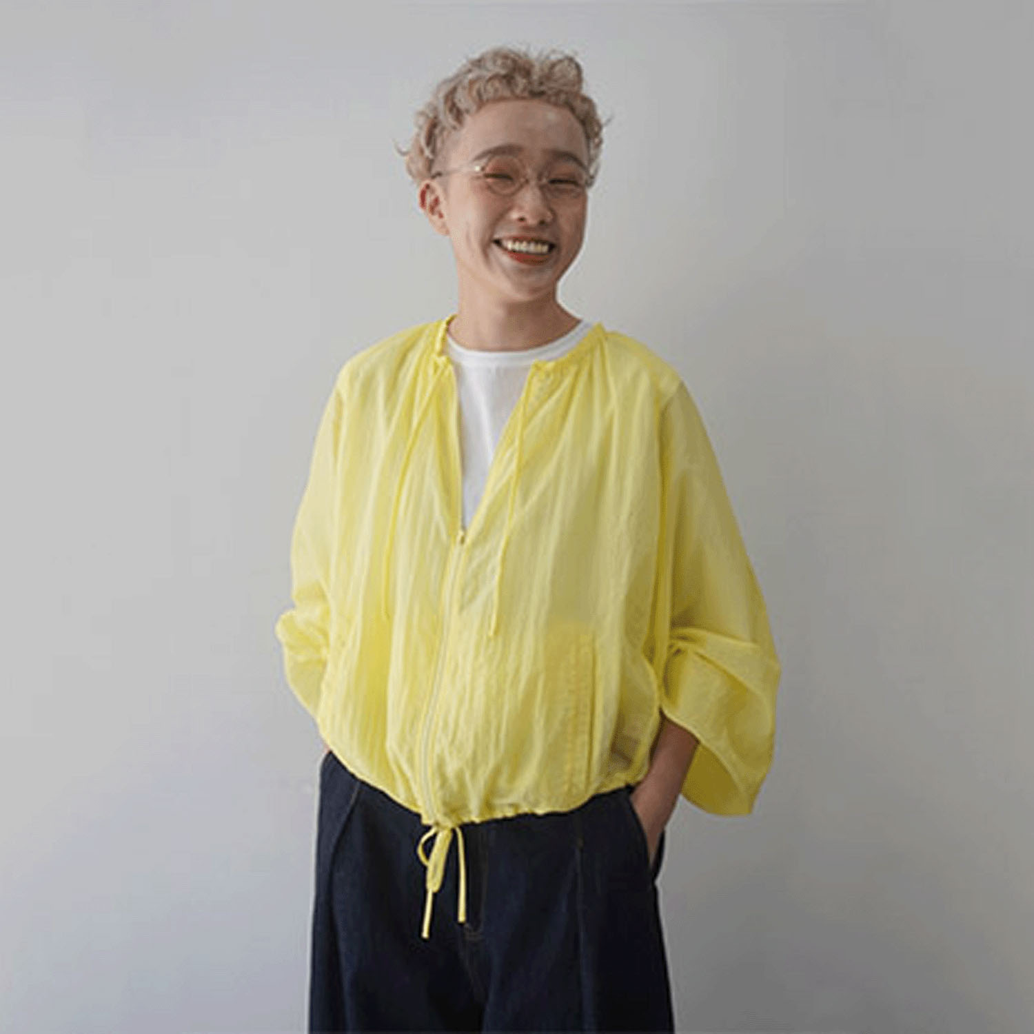 mao made シアージップアップジャケット