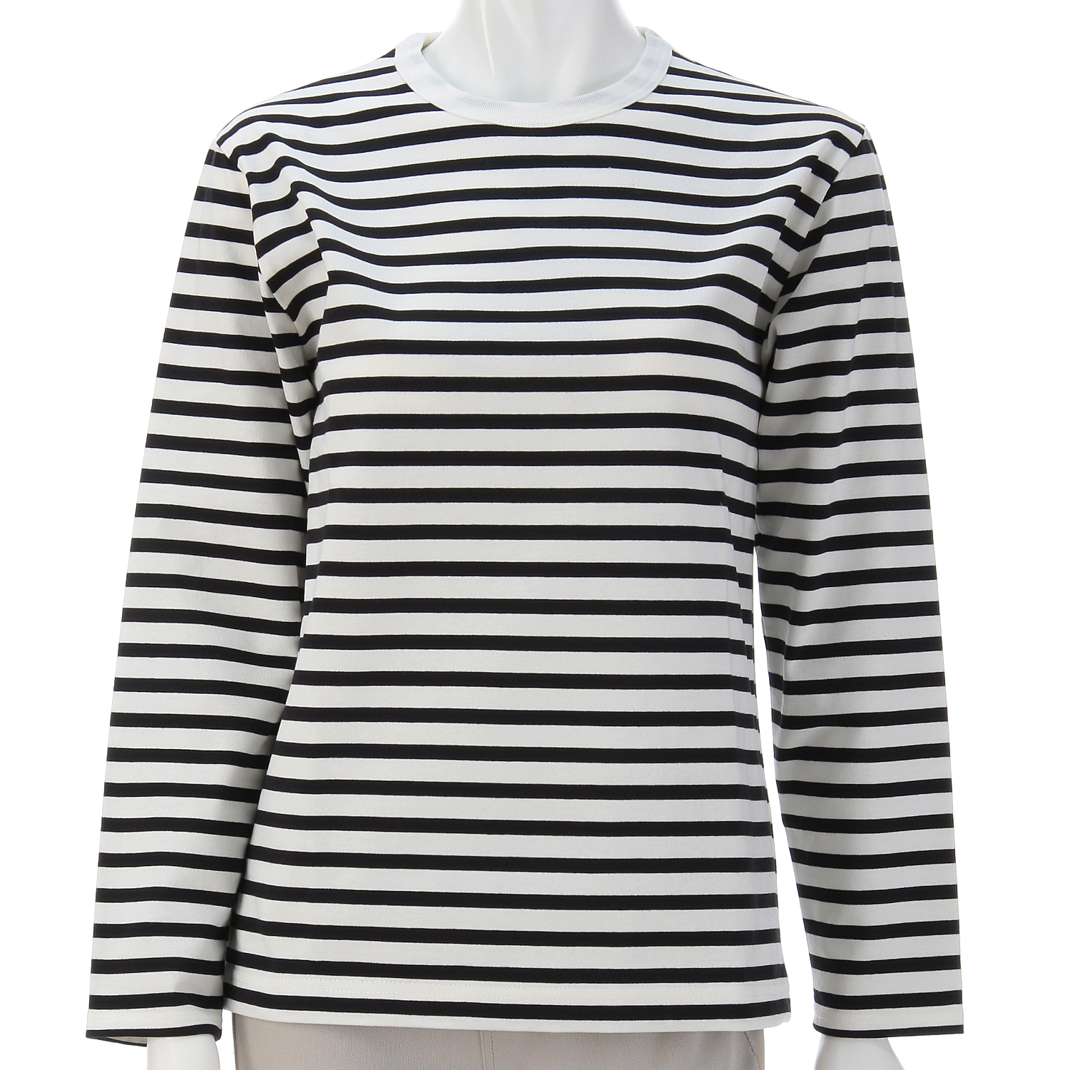 AUG ボーダークルーネックT - 画像4